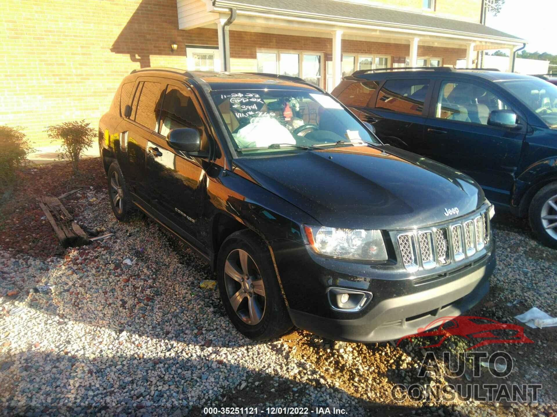 JEEP COMPASS 2017 - 1C4NJDEB6HD177662