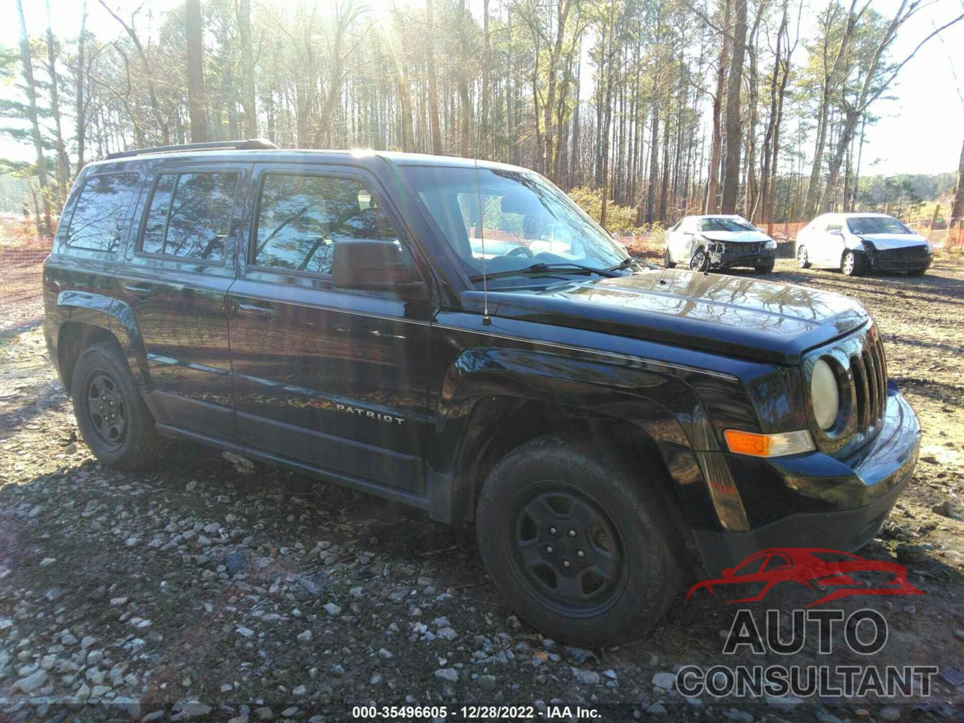 JEEP PATRIOT 2016 - 1C4NJPBA3GD737231