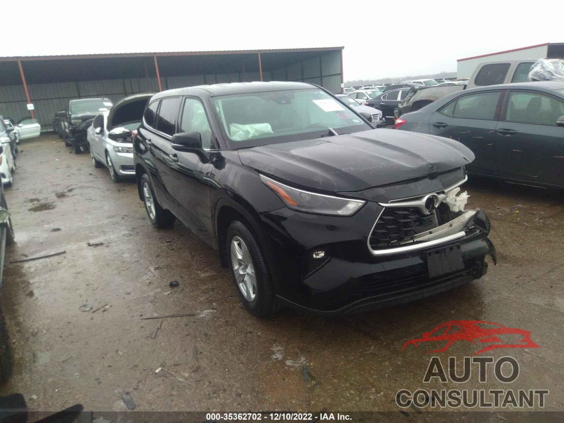 TOYOTA HIGHLANDER 2022 - 5TDBZRBH6NS171586