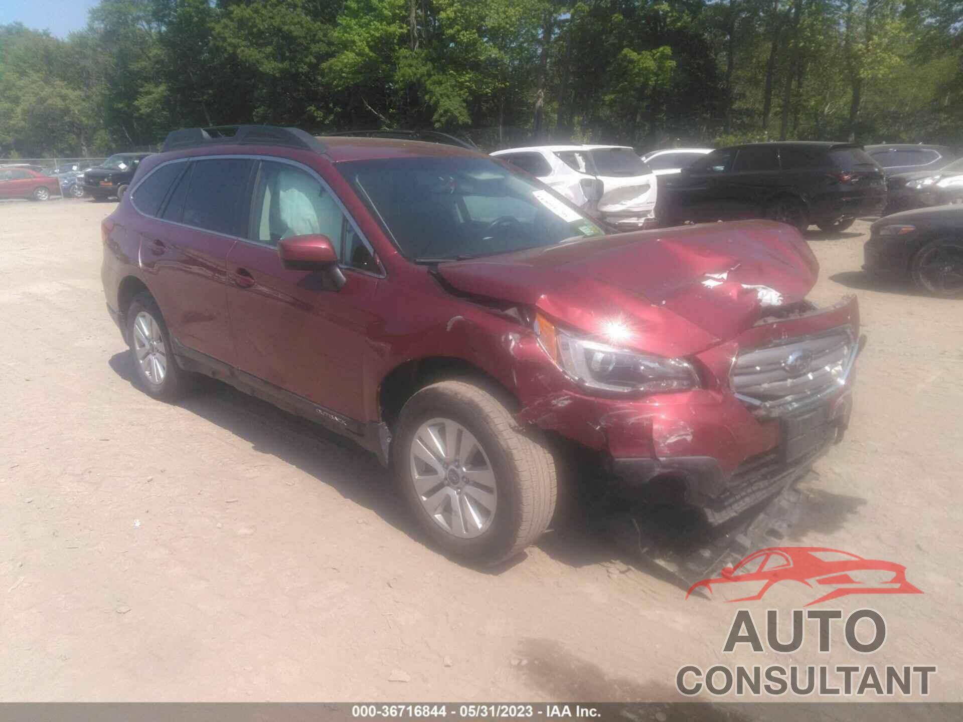 SUBARU OUTBACK 2017 - 4S4BSACC5H3328714