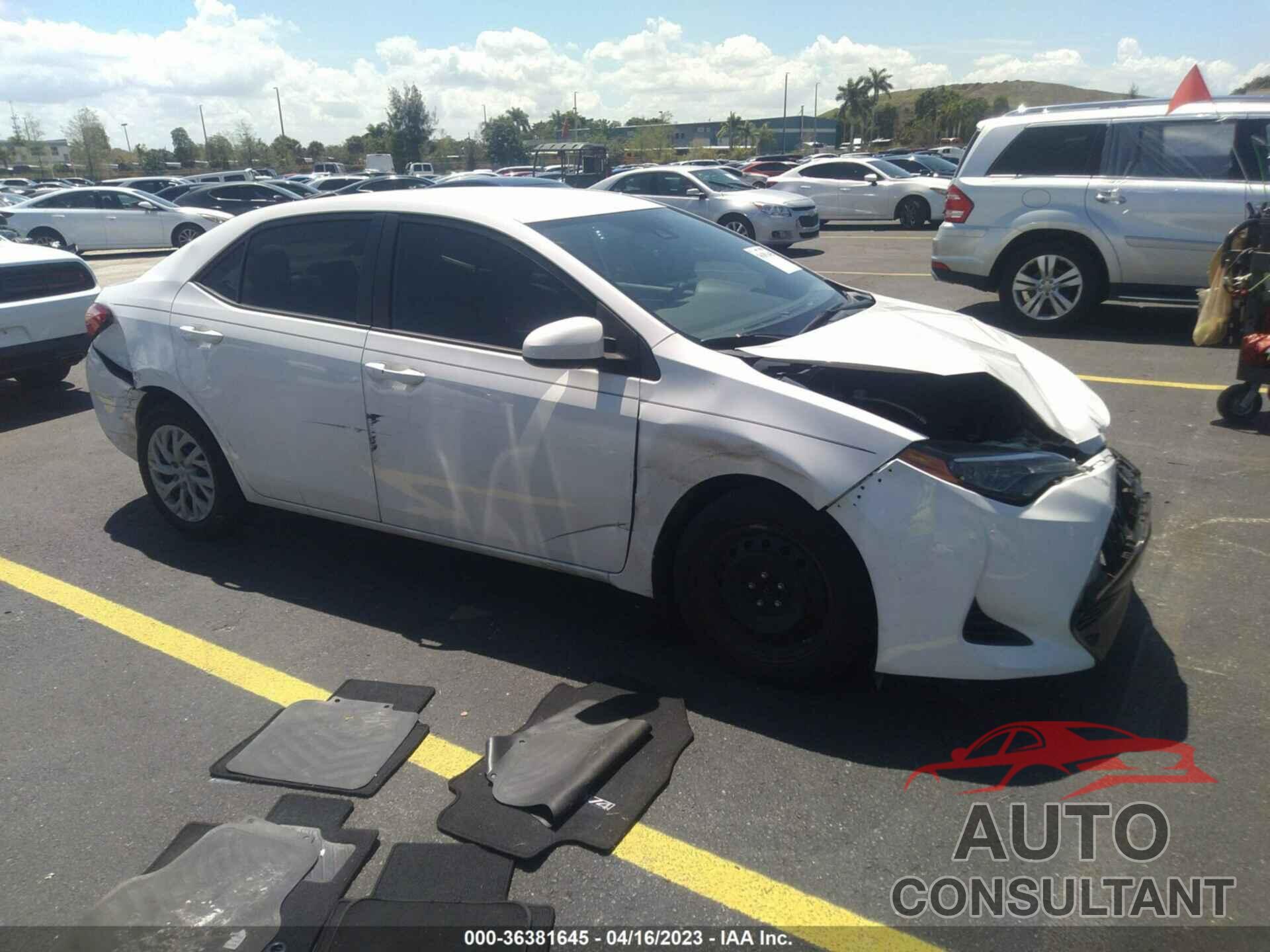 TOYOTA COROLLA 2019 - 5YFBURHE0KP882894