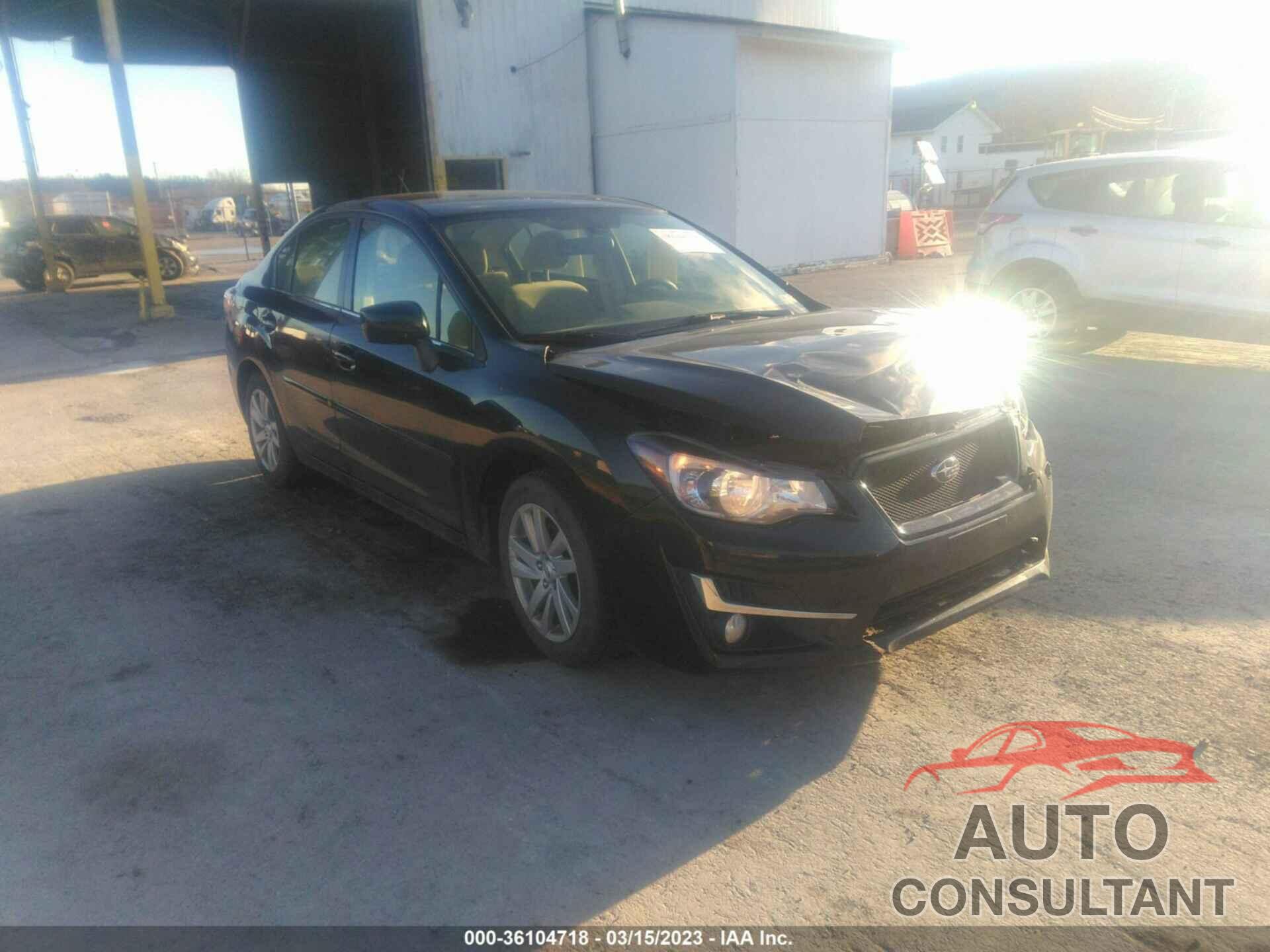 SUBARU IMPREZA SEDAN 2016 - JF1GJAB64GH003729