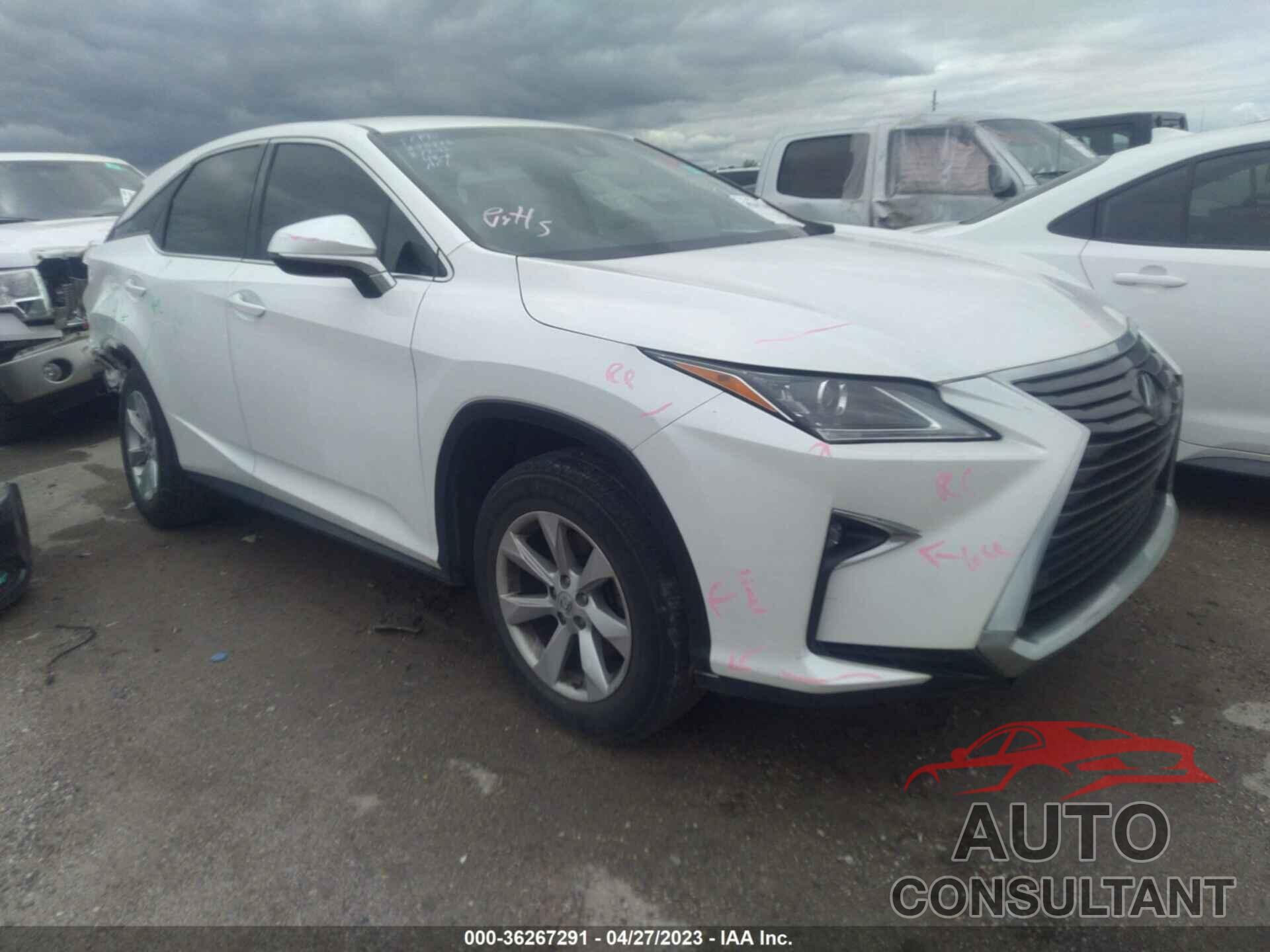 LEXUS RX 2017 - 2T2ZZMCA6HC085965