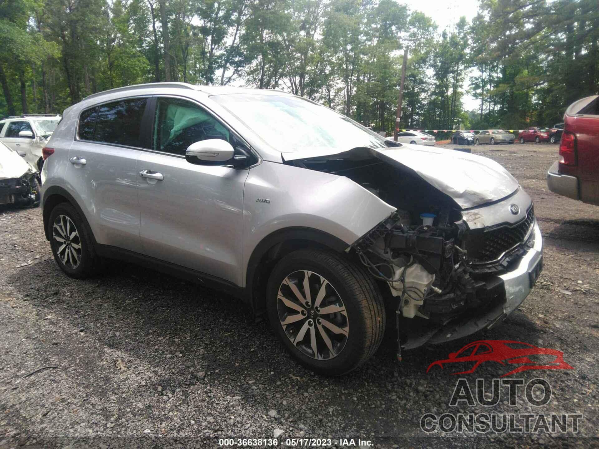 KIA SPORTAGE 2019 - KNDPNCAC7K7505215
