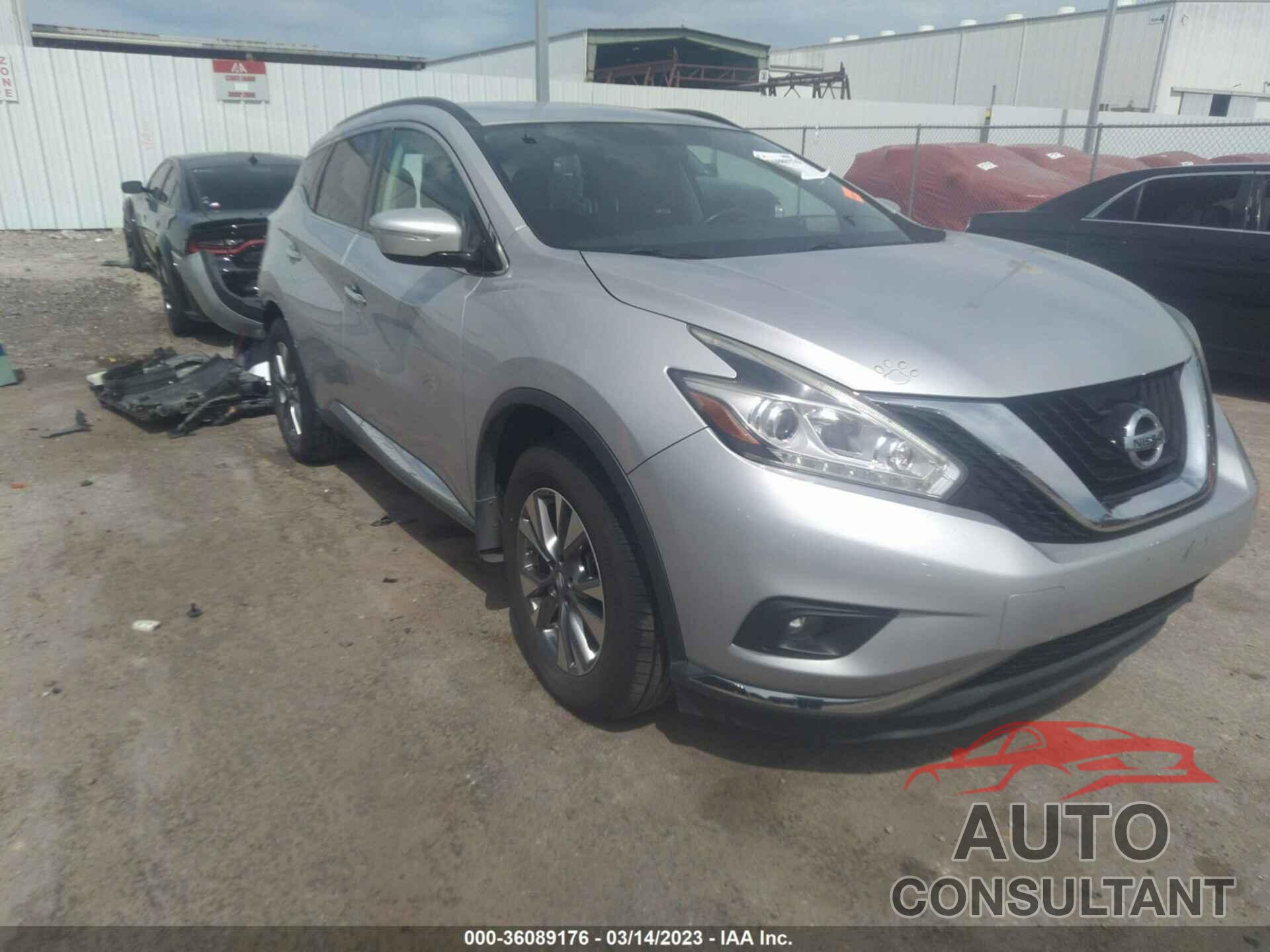 NISSAN MURANO 2015 - 5N1AZ2MGXFN251659