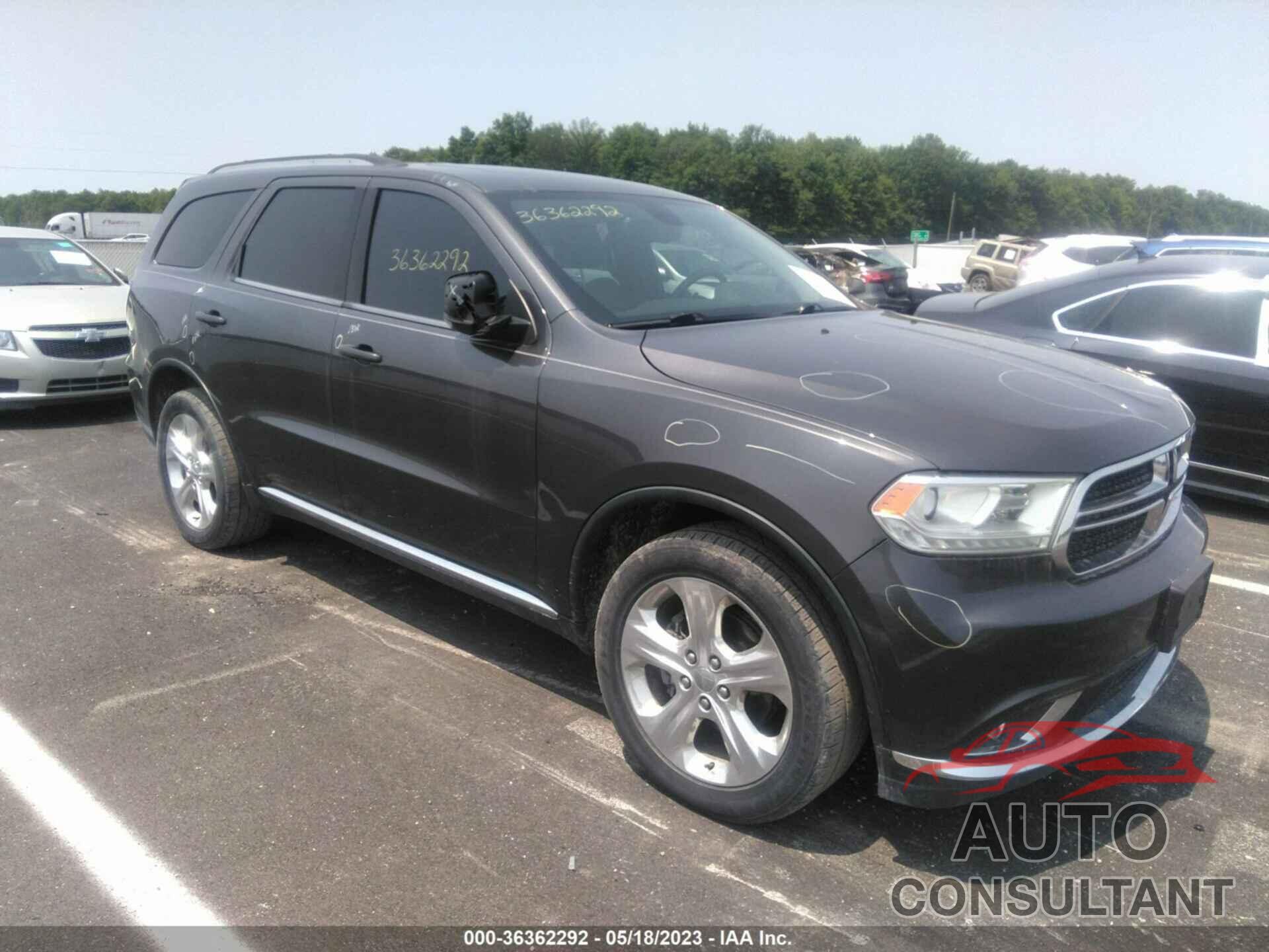 DODGE DURANGO 2015 - 1C4RDJDGXFC938815