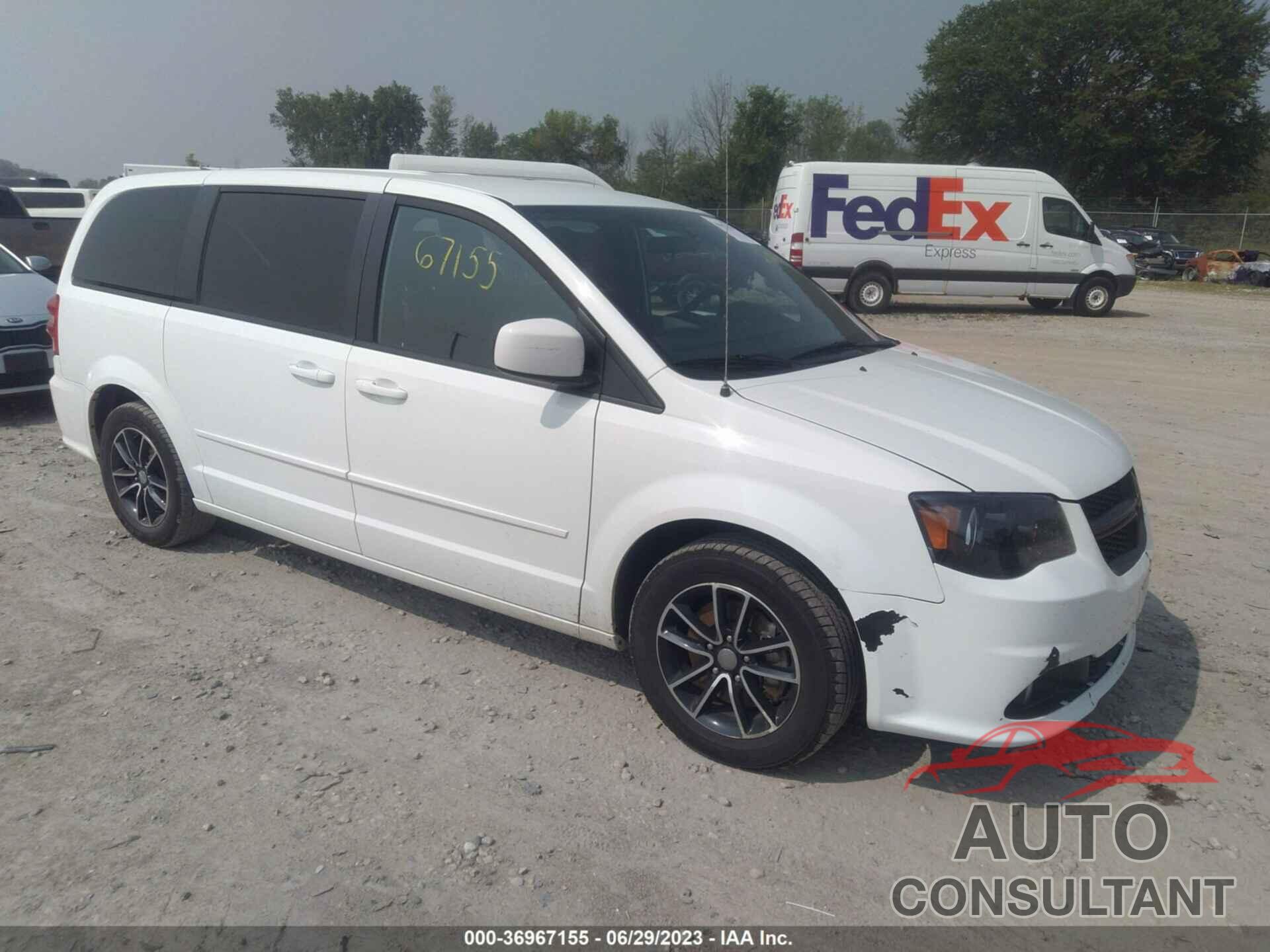 DODGE GRAND CARAVAN 2016 - 2C4RDGCG9GR340938