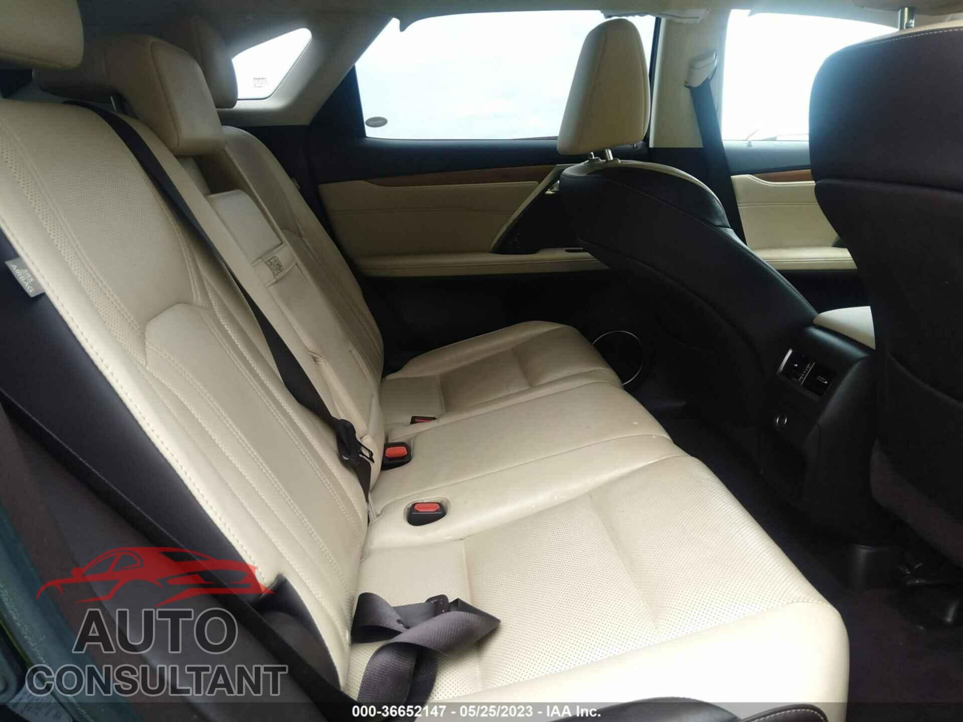 LEXUS RX 2019 - 2T2BZMCA0KC183530