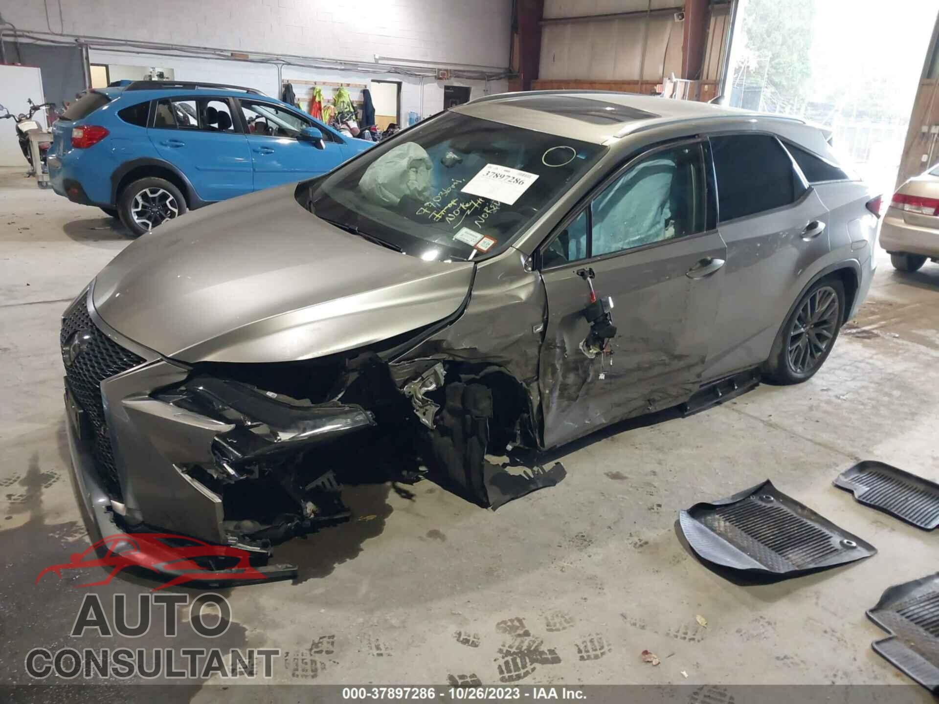 LEXUS RX 2019 - 2T2BZMCA2KC204183