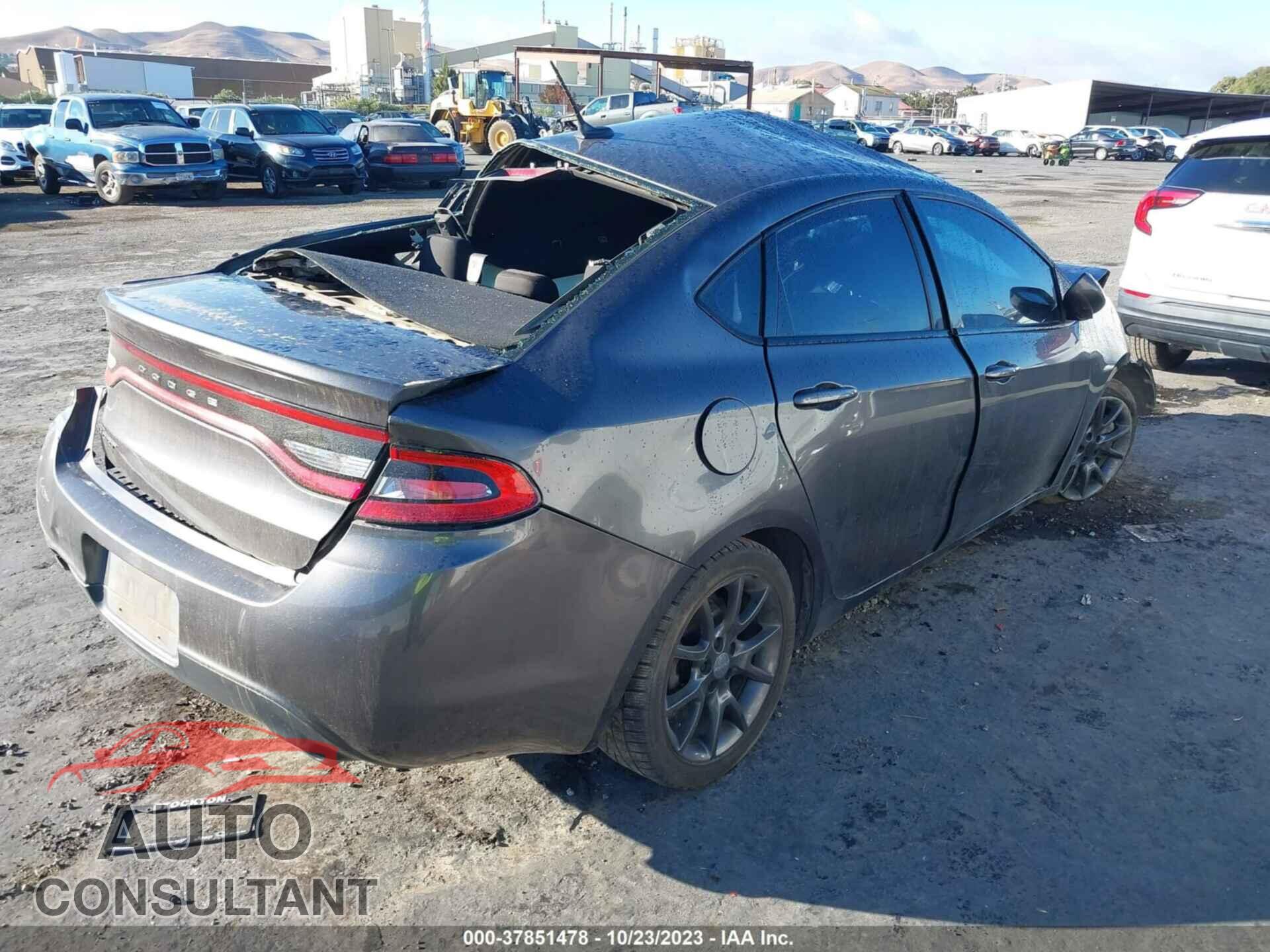 DODGE DART 2015 - 1C3CDFBB7FD302717