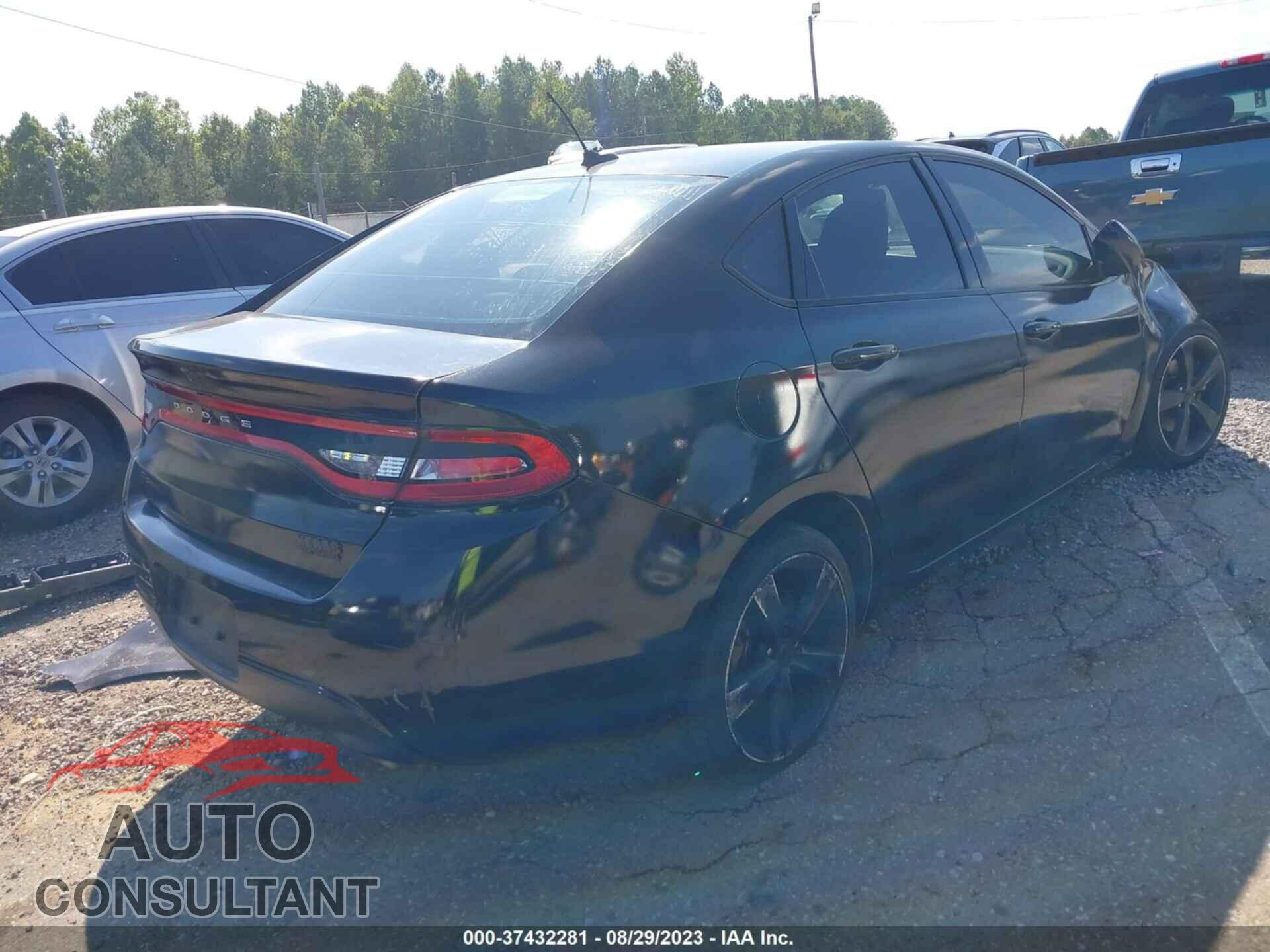 DODGE DART 2015 - 1C3CDFBB3FD266542