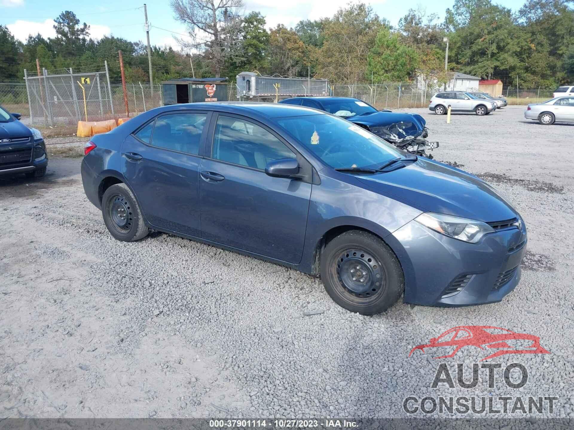 TOYOTA COROLLA 2016 - 2T1BURHEXGC490934