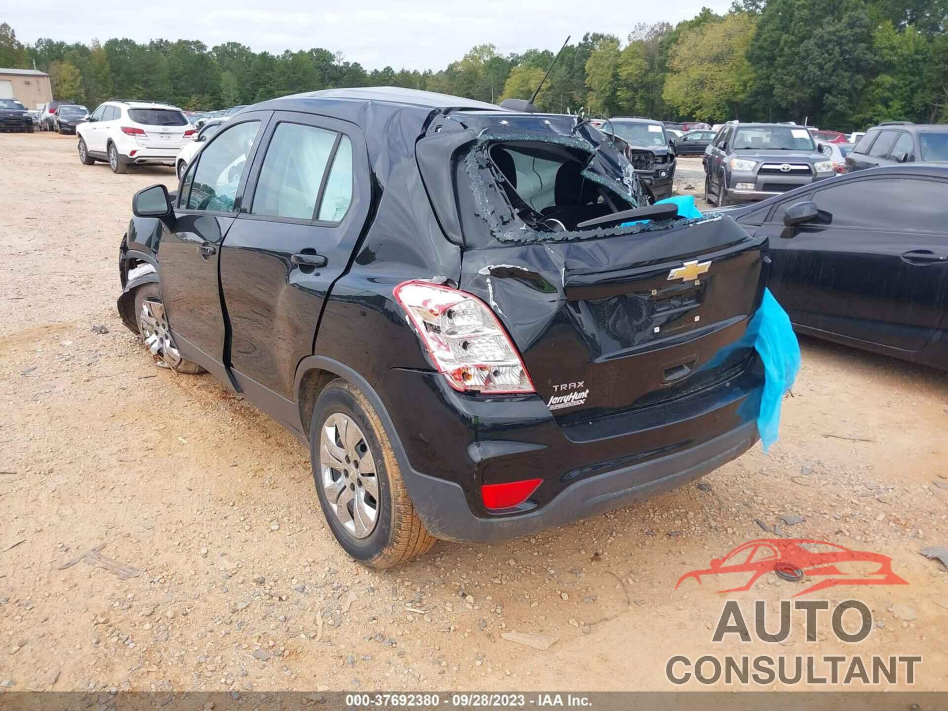 CHEVROLET TRAX 2017 - 3GNCJKSB0HL245942