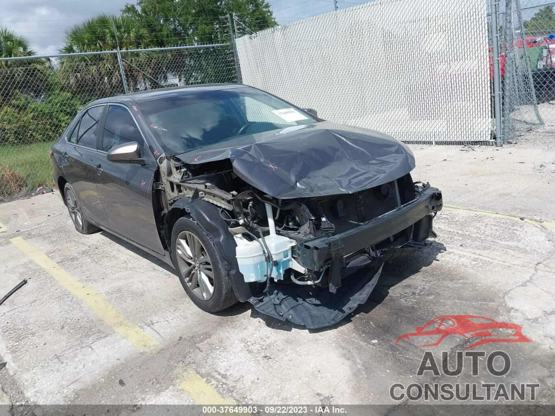 TOYOTA CAMRY 2015 - 4T1BF1FK3FU493952