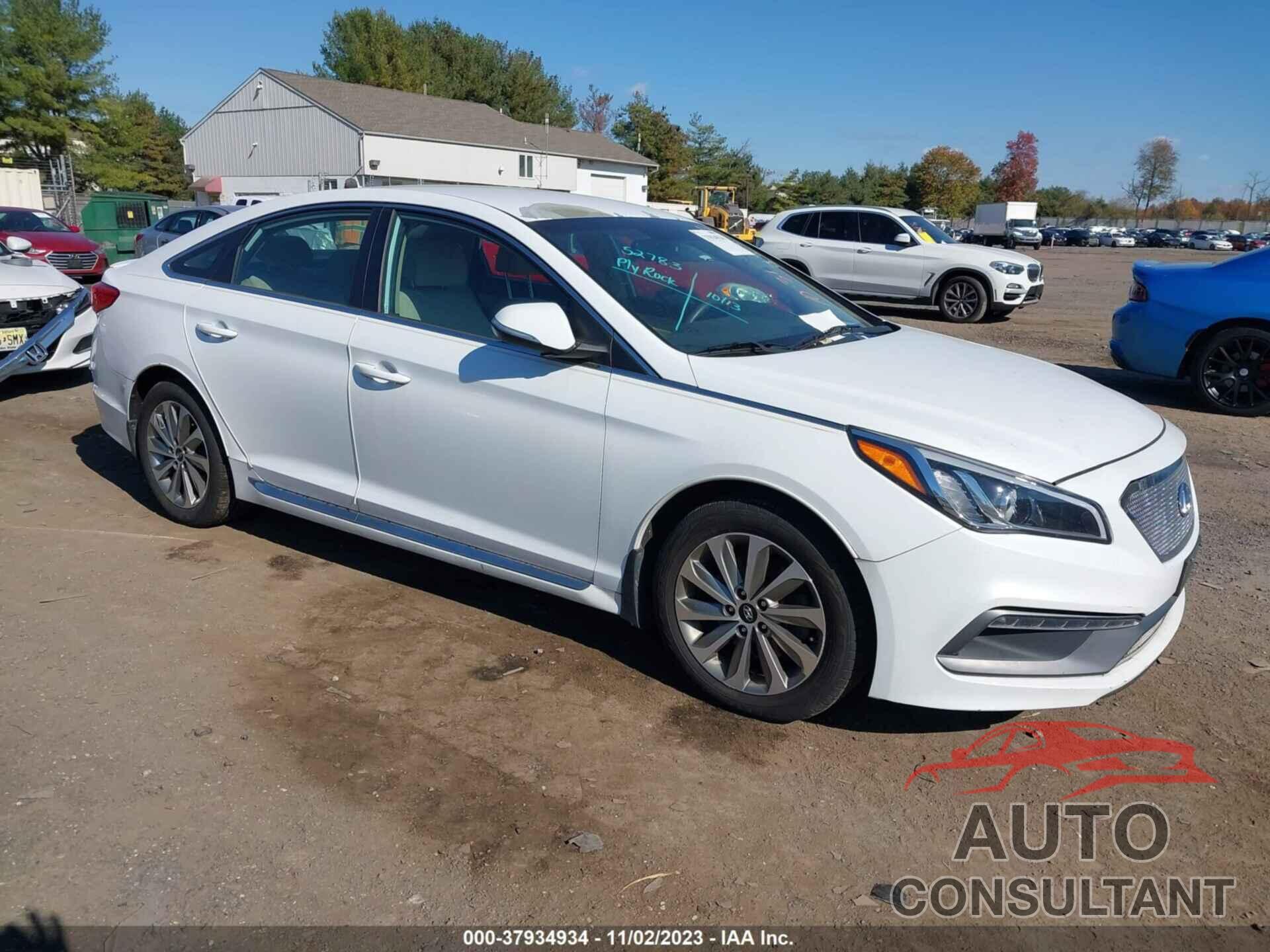 HYUNDAI SONATA 2016 - 5NPE34A12GH290049