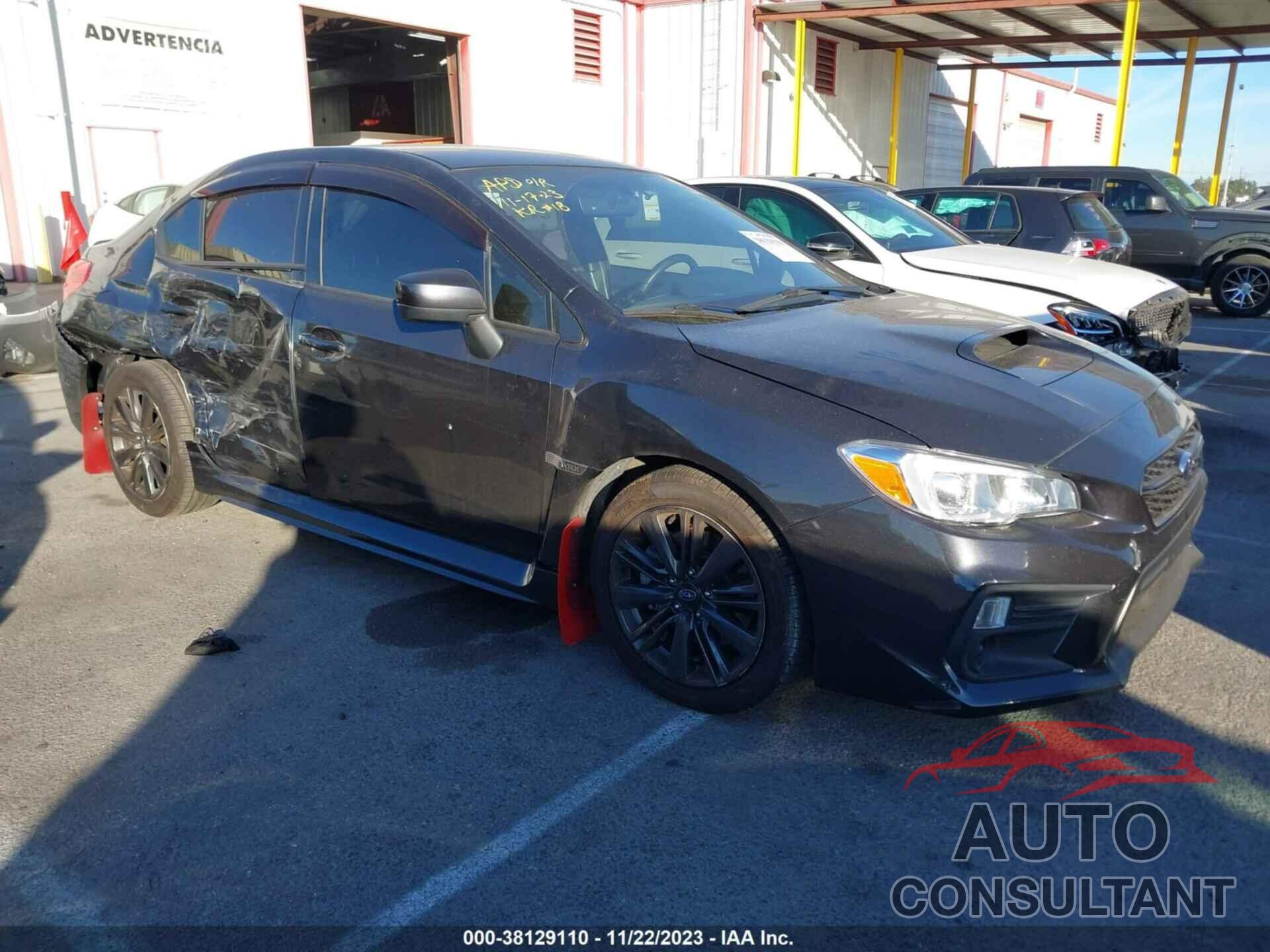SUBARU WRX 2018 - JF1VA1A6XJ9820276
