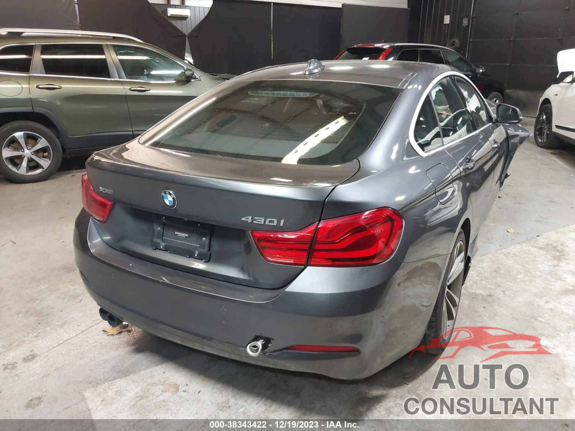 BMW 430I GRAN COUPE 2019 - WBA4J3C54KBL10339