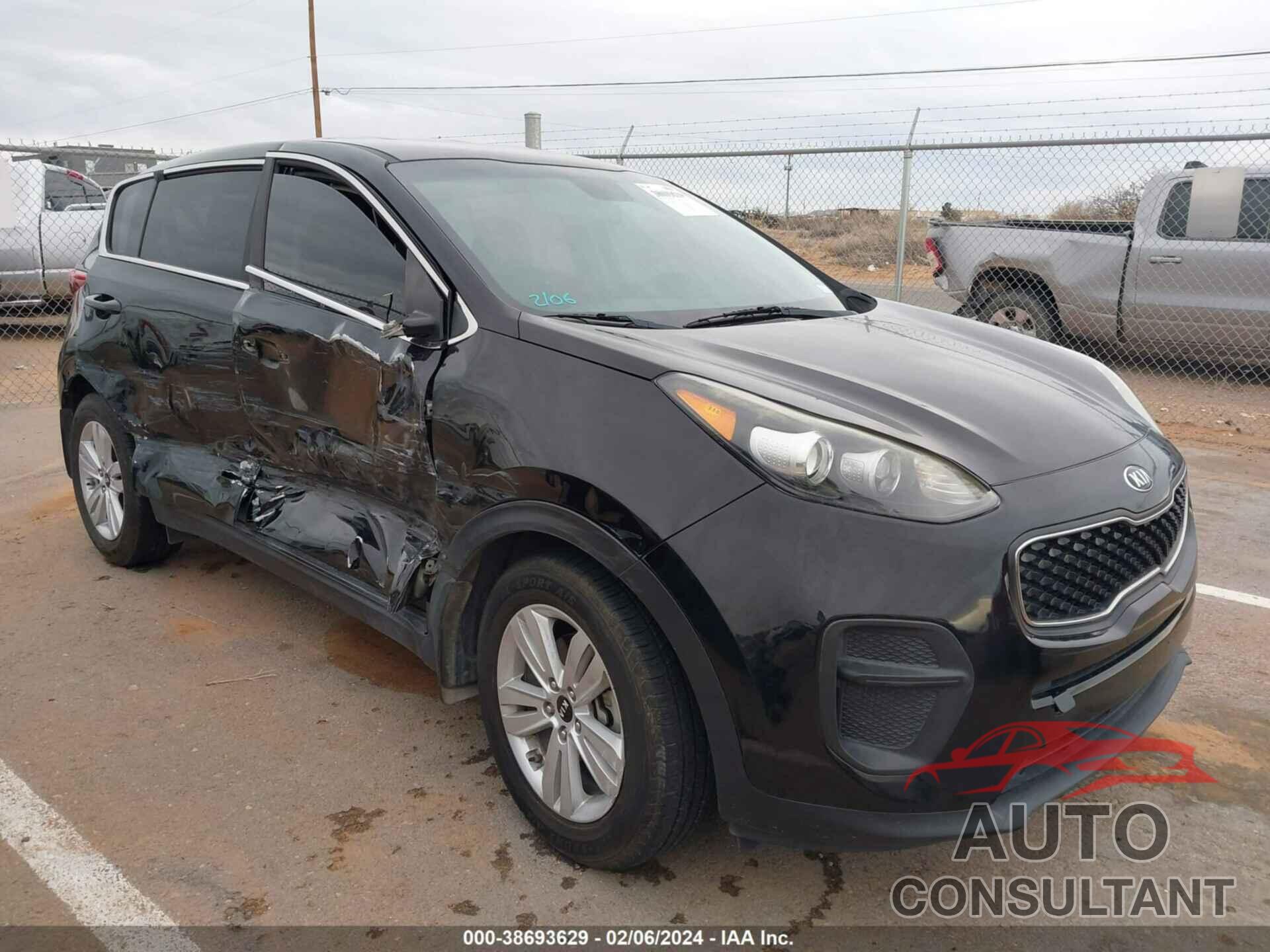 KIA SPORTAGE 2018 - KNDPM3ACXJ7336812