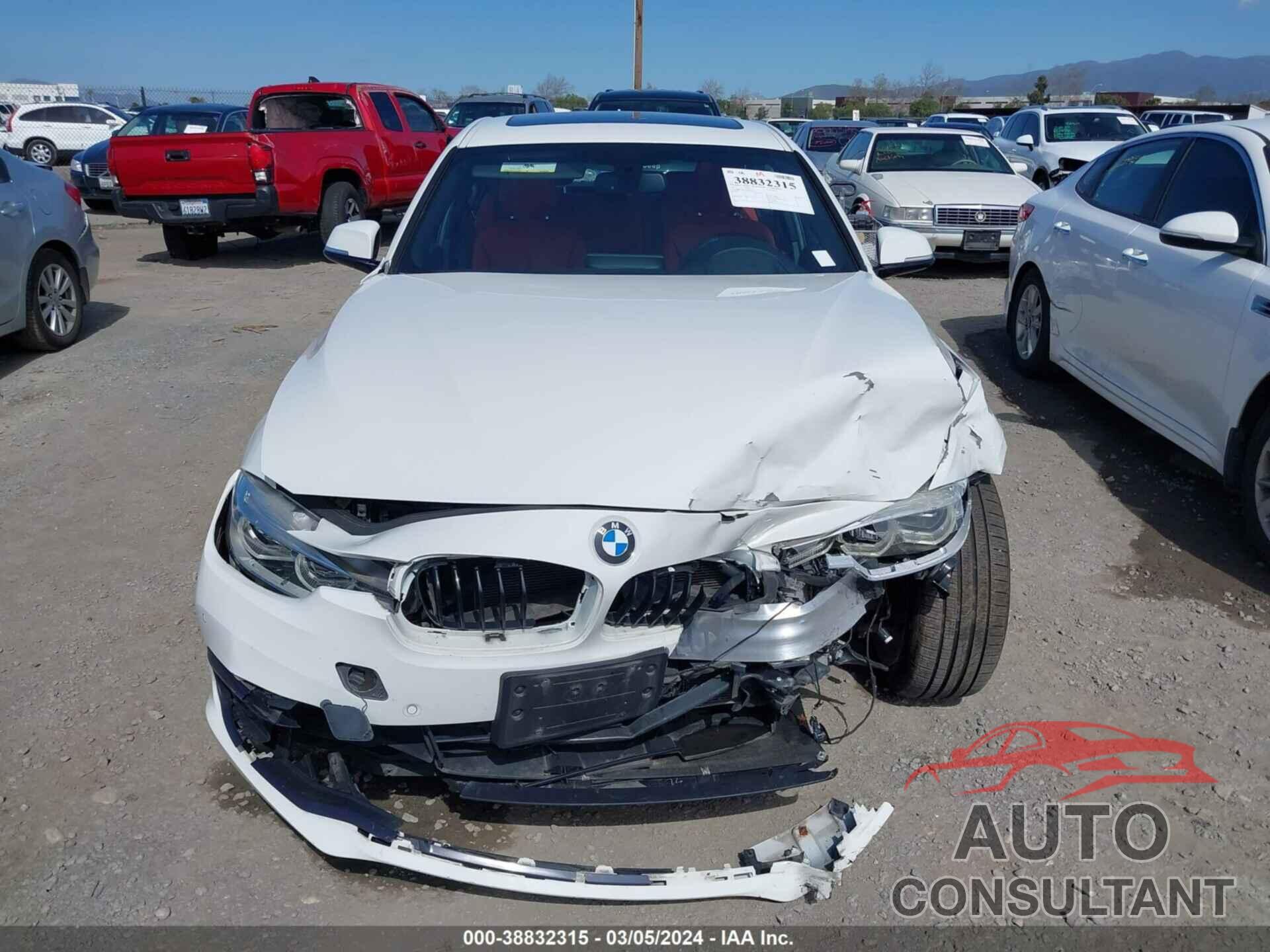 BMW 3 SERIES 2017 - WBA8D9C56HK677604