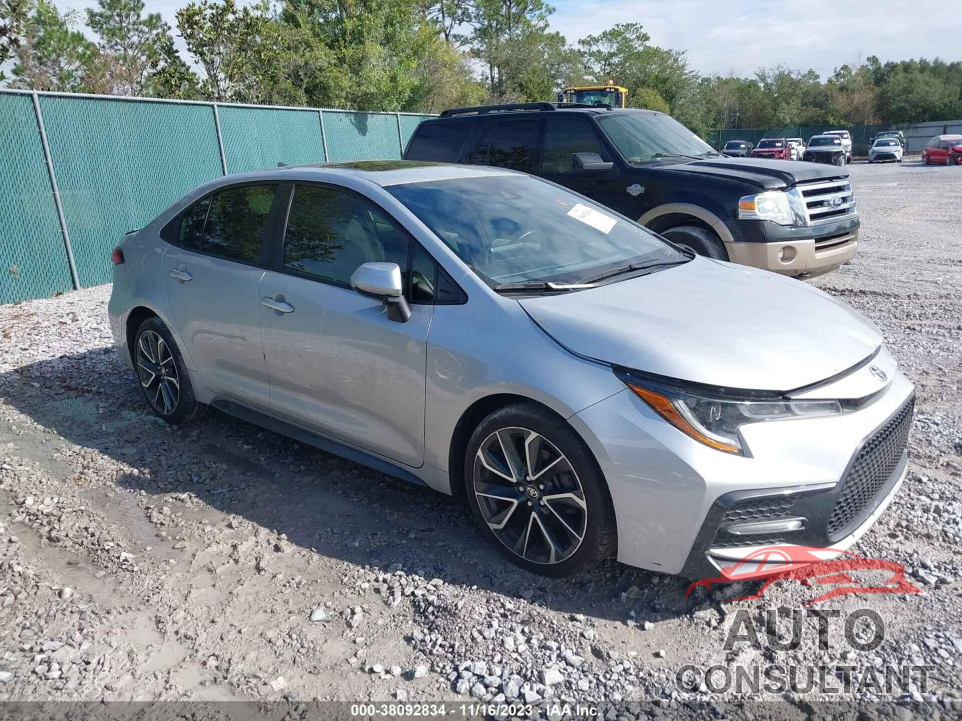 TOYOTA COROLLA 2021 - JTDP4MCE1MJ053923