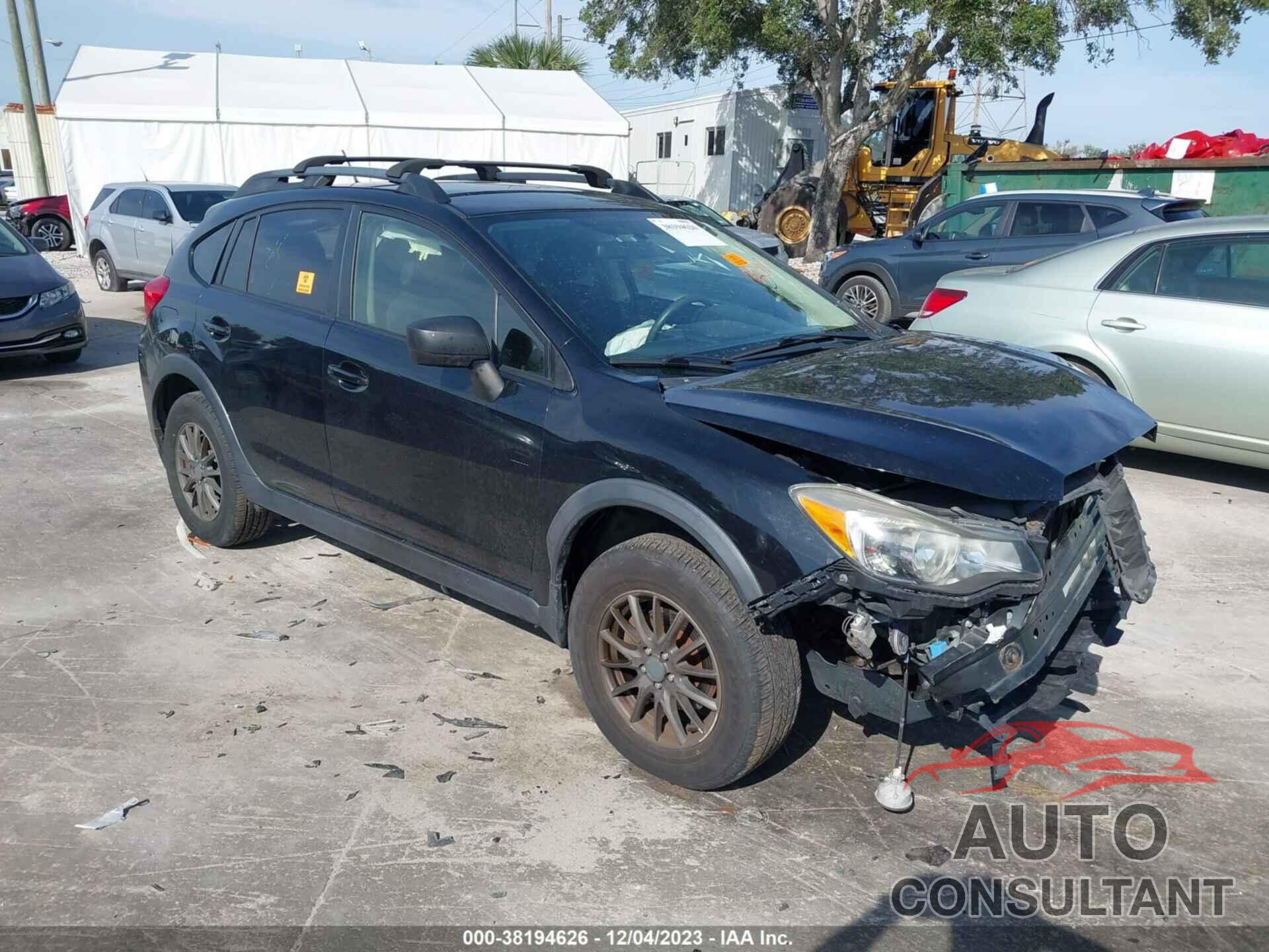 SUBARU XV CROSSTREK 2015 - JF2GPAAC4F9222703