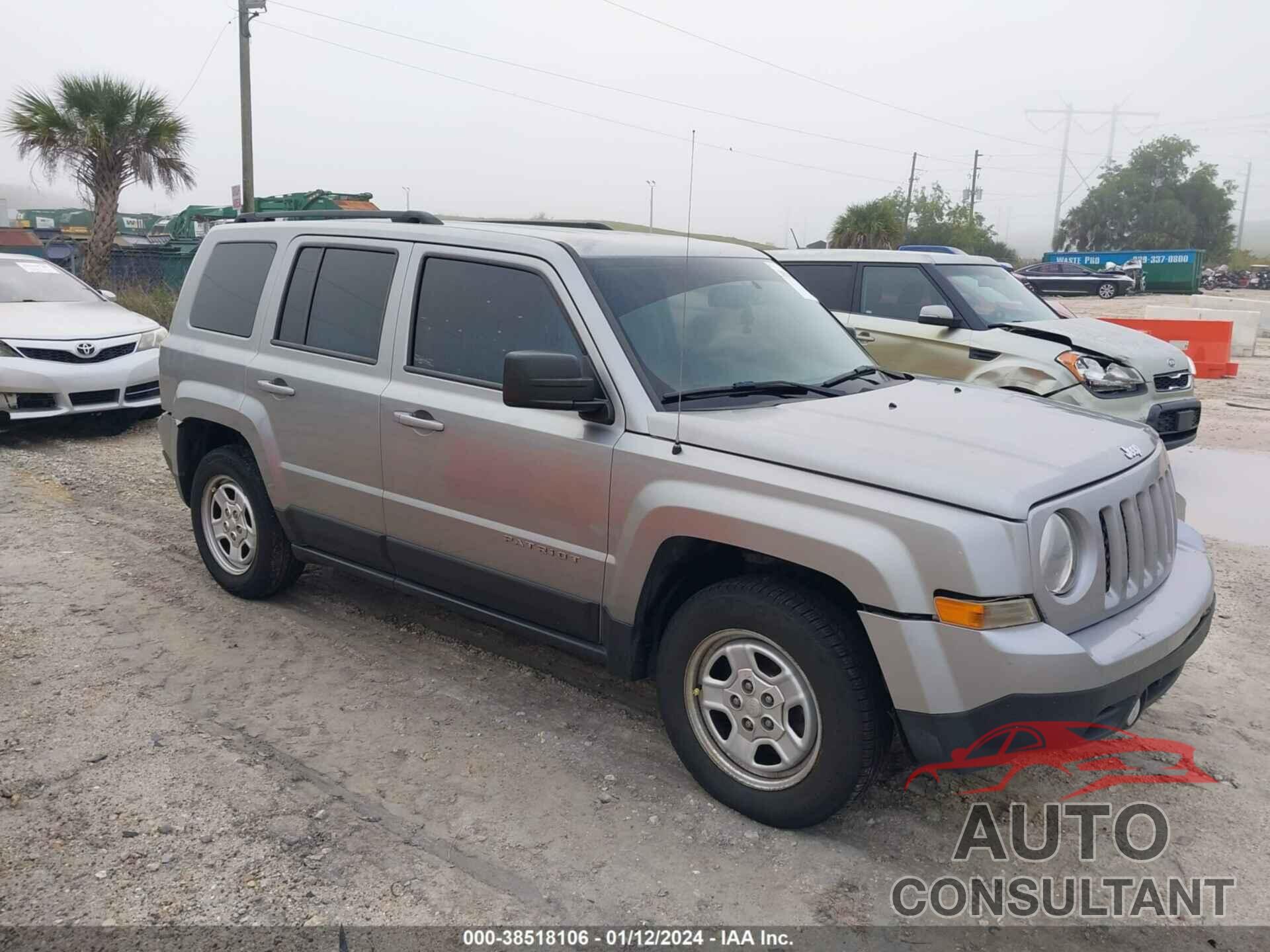 JEEP PATRIOT 2016 - 1C4NJPBB0GD765285