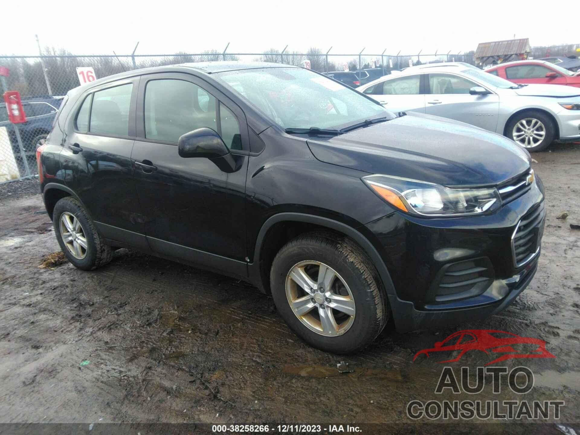 CHEVROLET TRAX 2017 - 3GNCJNSBXHL220354