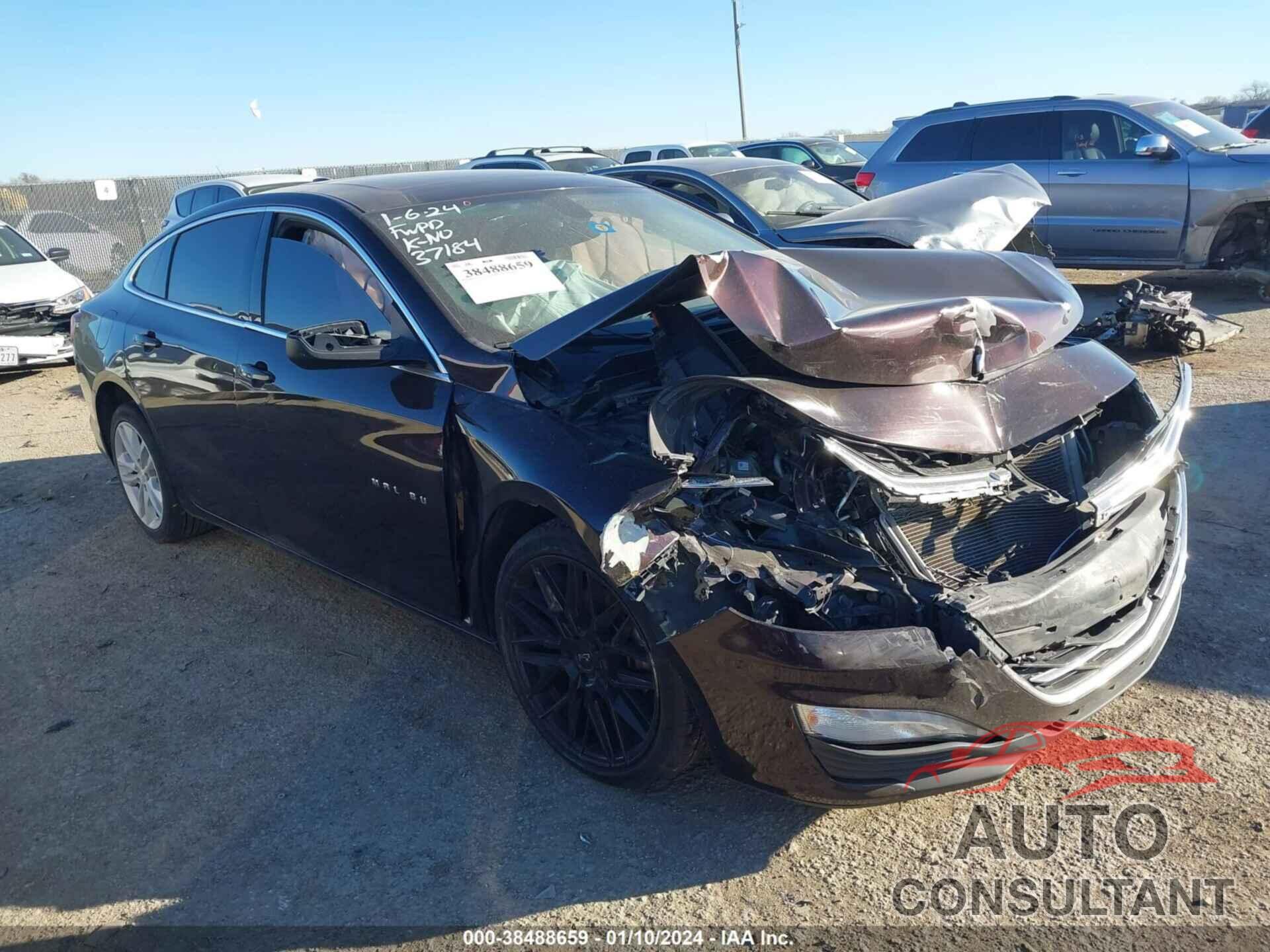 CHEVROLET MALIBU 2020 - 1G1ZD5ST6LF009733