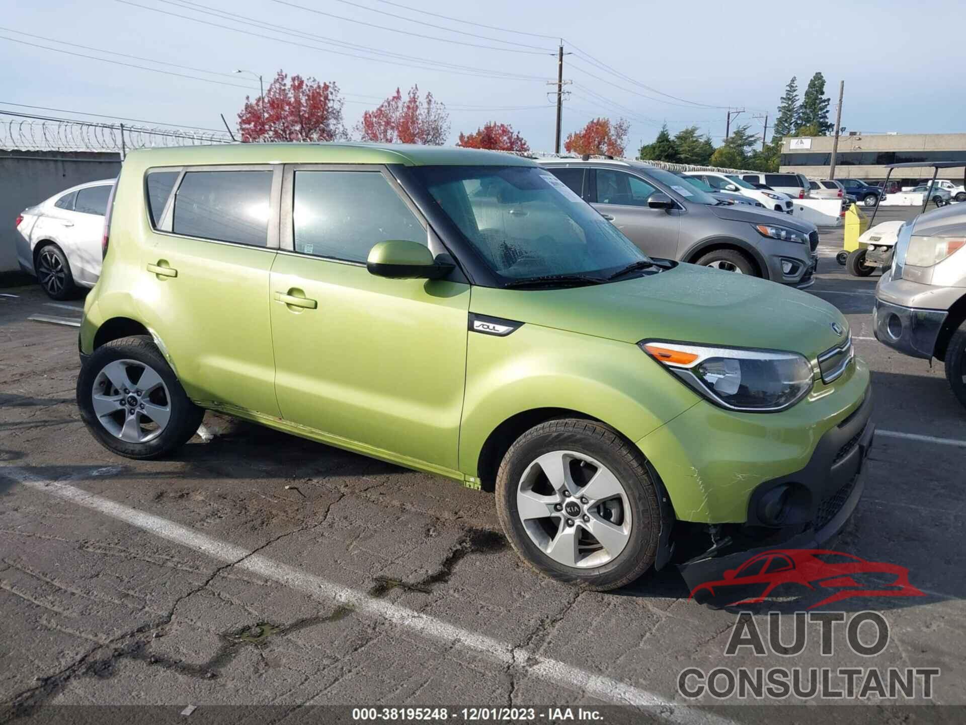 KIA SOUL 2019 - KNDJN2A27K7913883