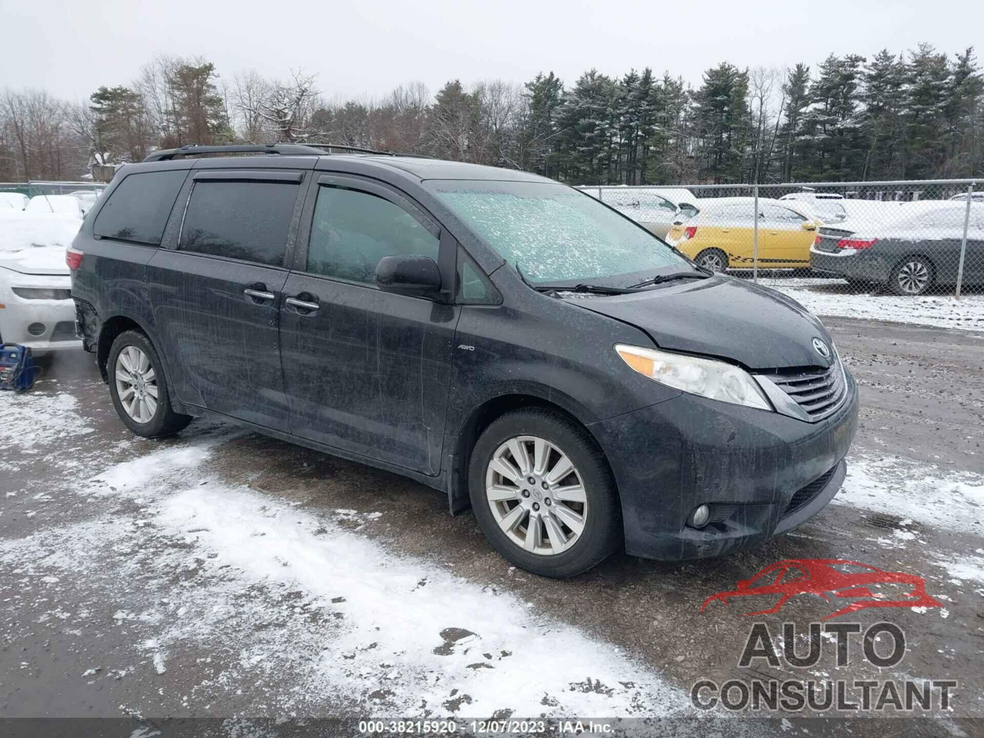 TOYOTA SIENNA 2017 - 5TDDZ3DC2HS150293