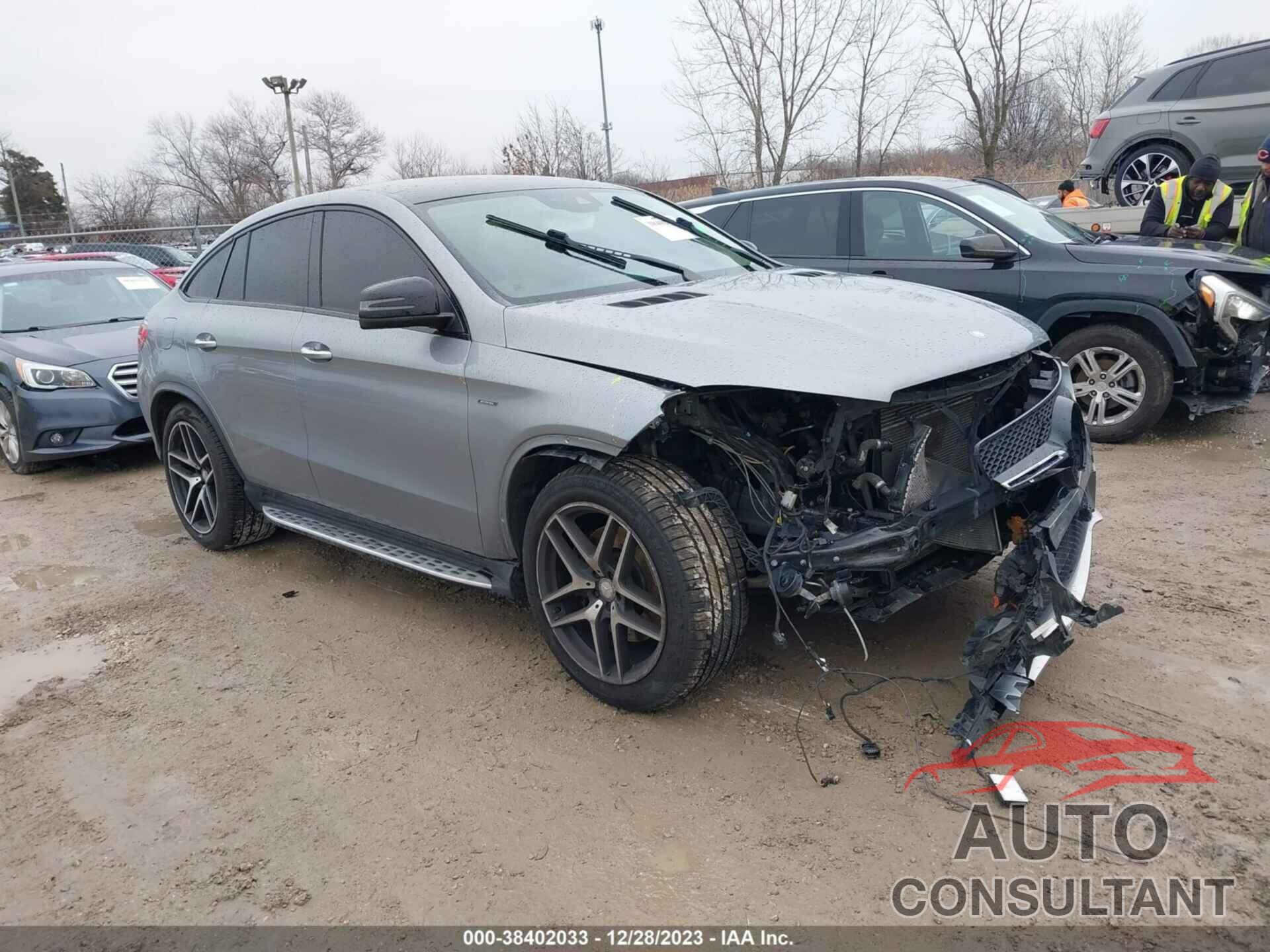 MERCEDES-BENZ GLE 450 AMG COUPE 2016 - 4JGED6EB1GA021771