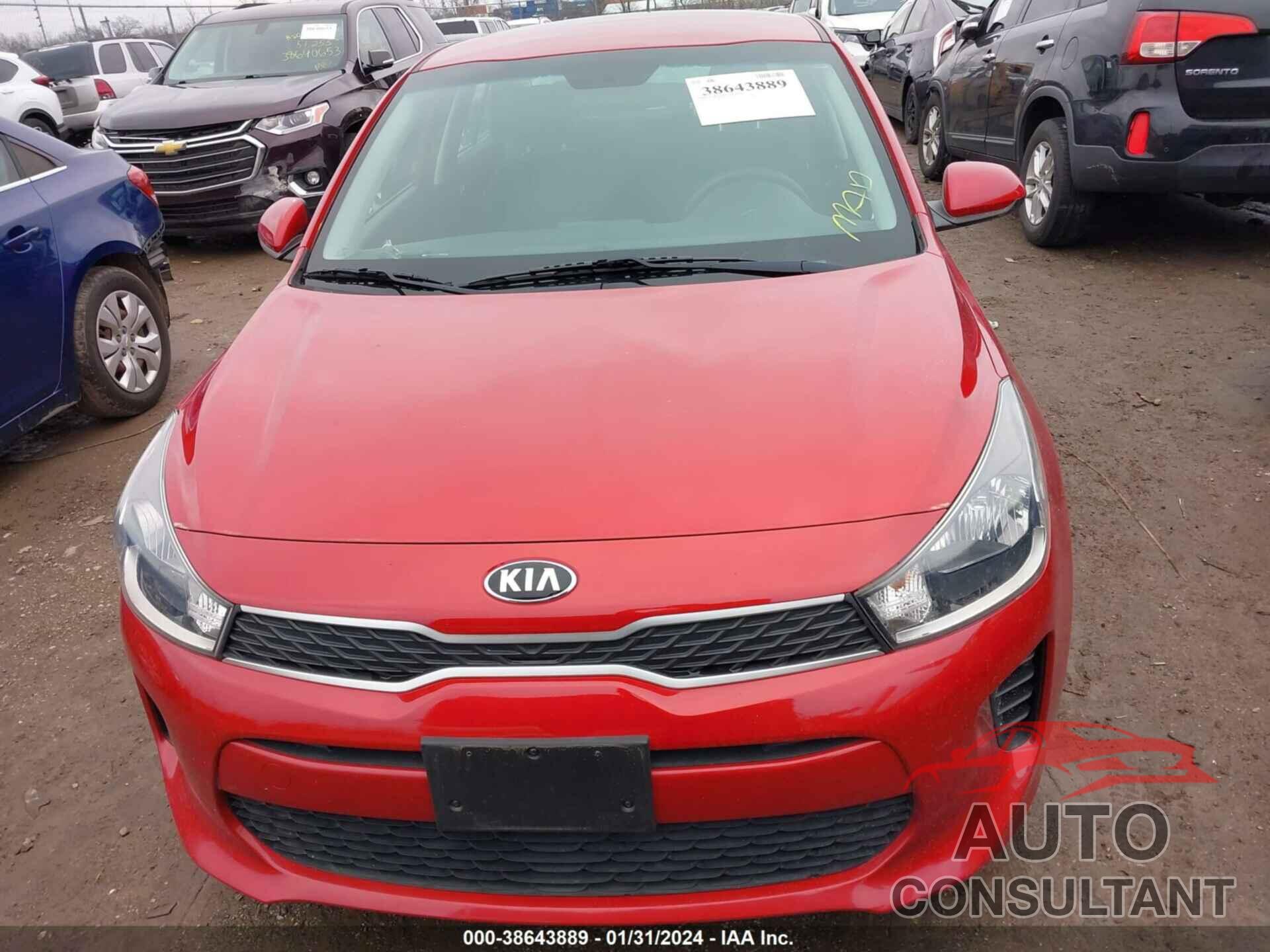 KIA RIO 2018 - 3KPA24AB3JE077556