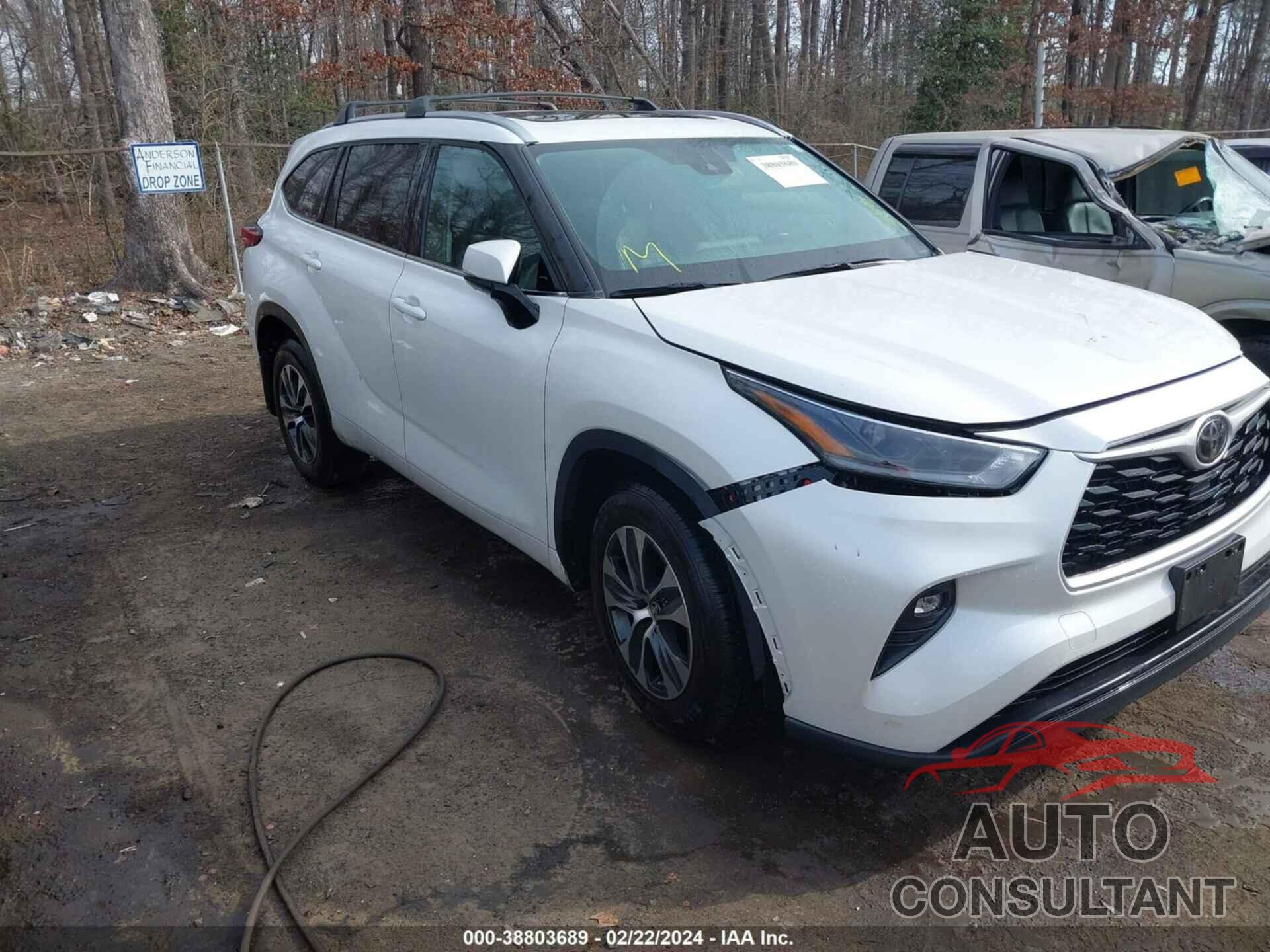 TOYOTA HIGHLANDER 2021 - 5TDHZRBH3MS060521