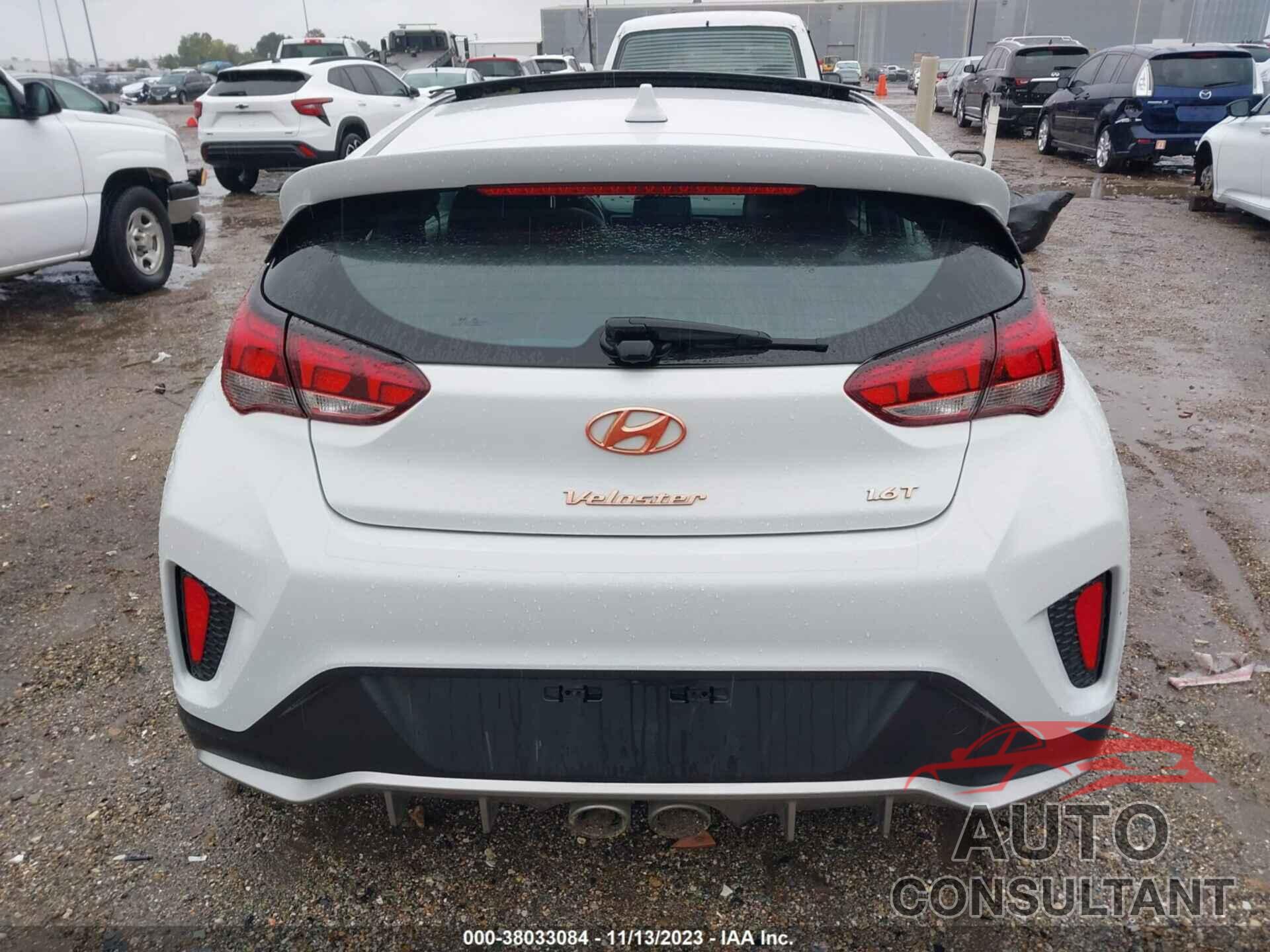 HYUNDAI VELOSTER 2019 - KMHTH6AB0KU005425