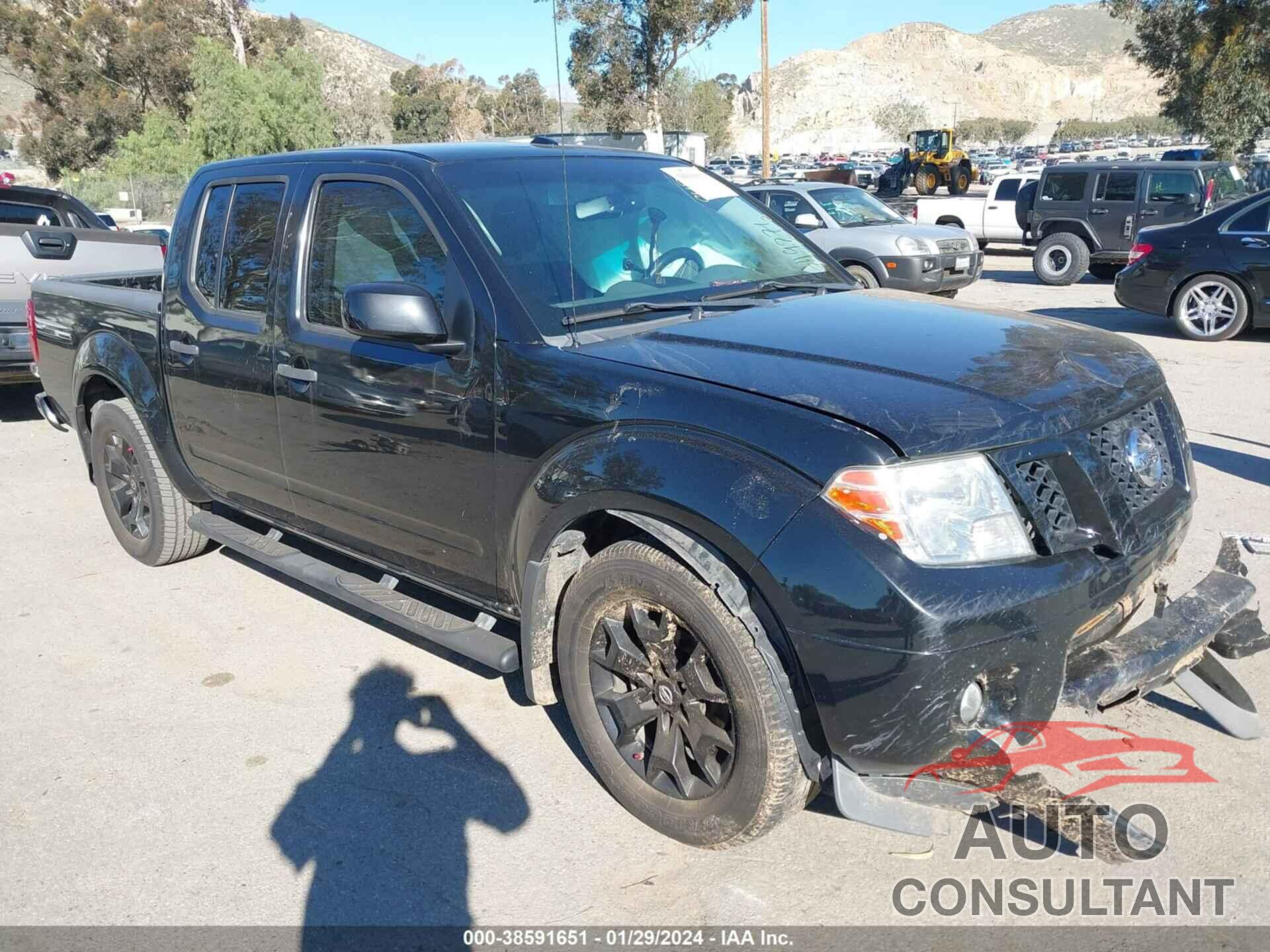 NISSAN FRONTIER 2018 - 1N6AD0ER1JN749276