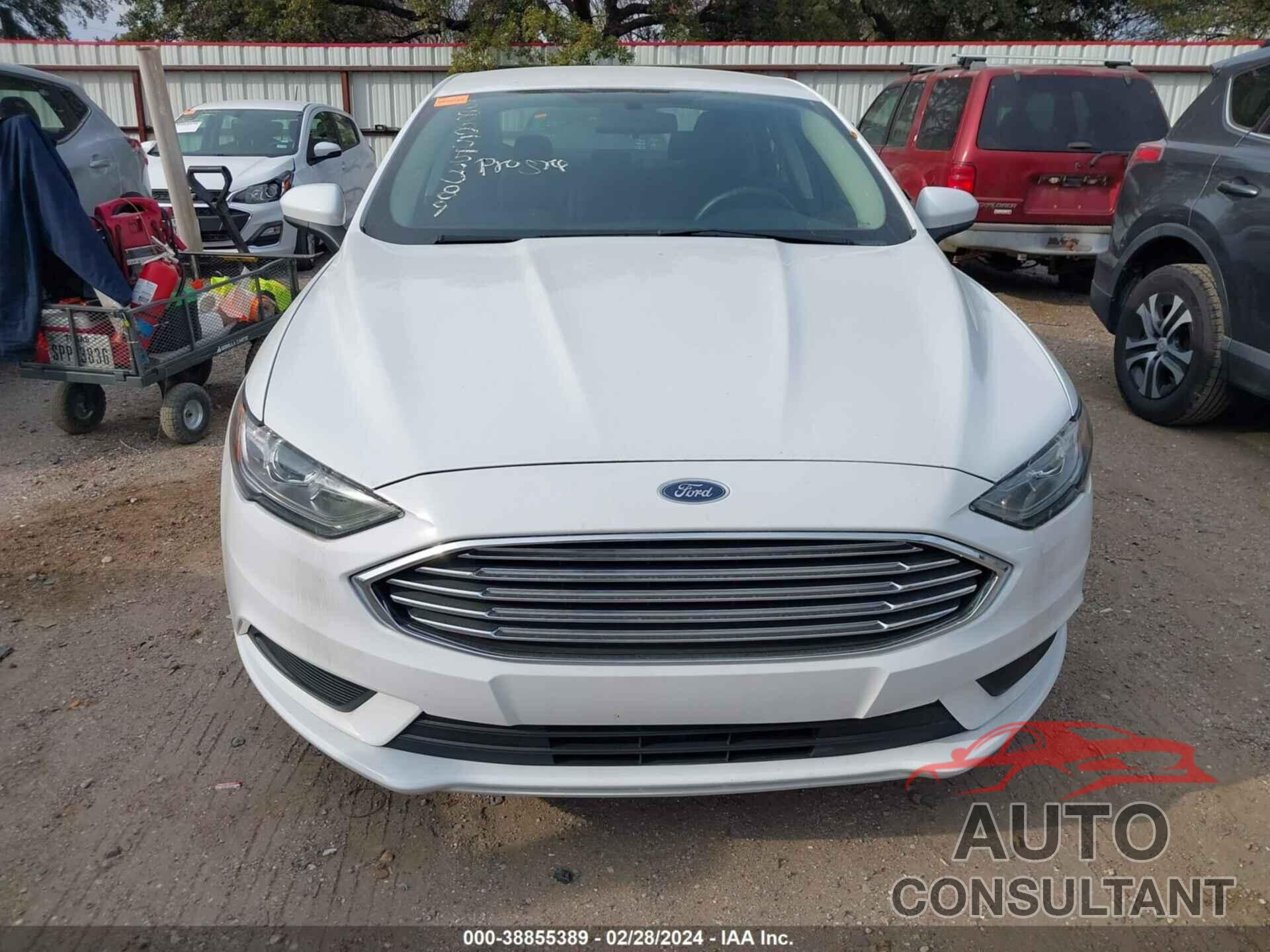 FORD FUSION 2018 - 3FA6P0HDXJR200968