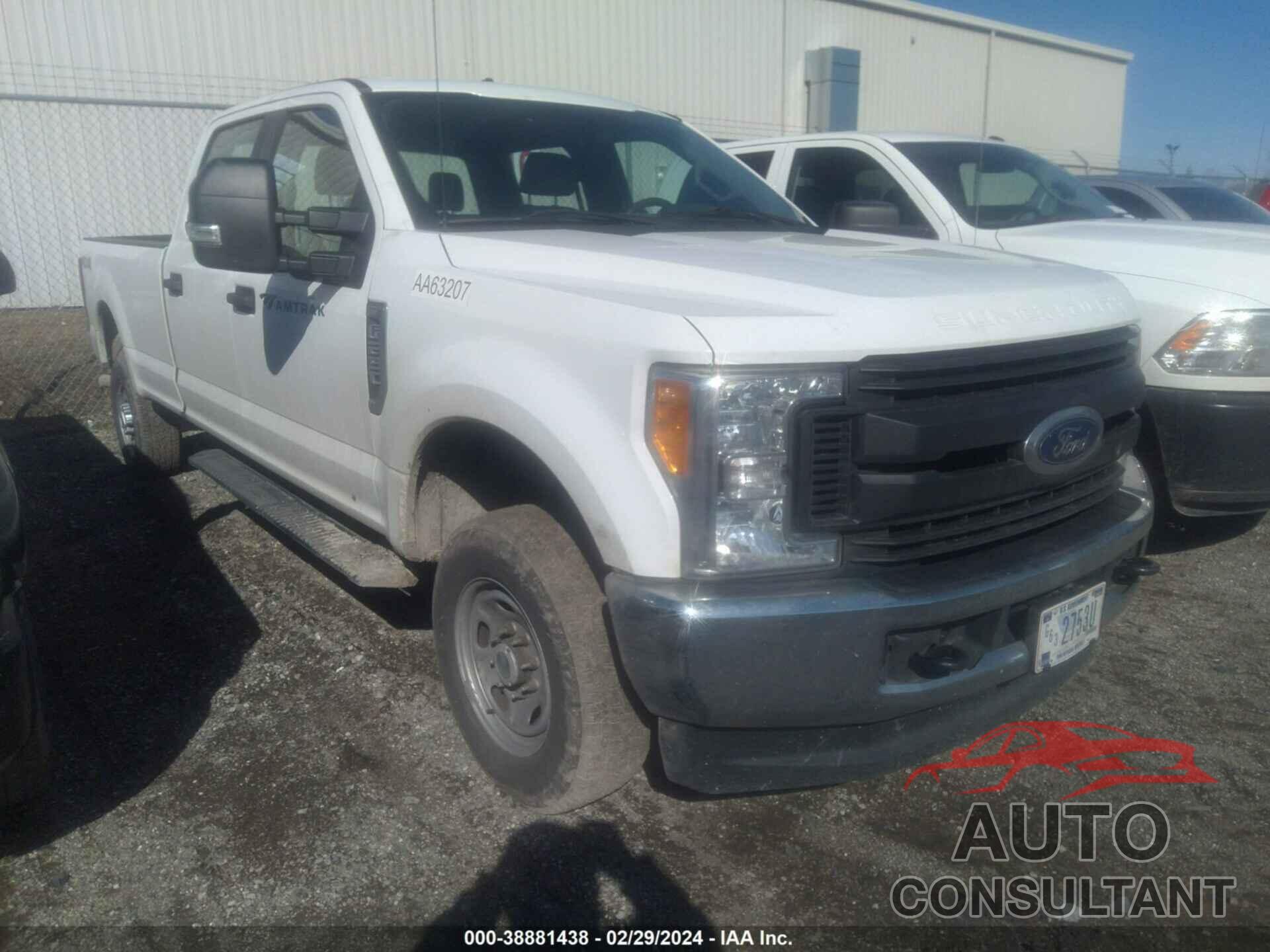 FORD F-250 2017 - 1FT7W2B66HEE87231