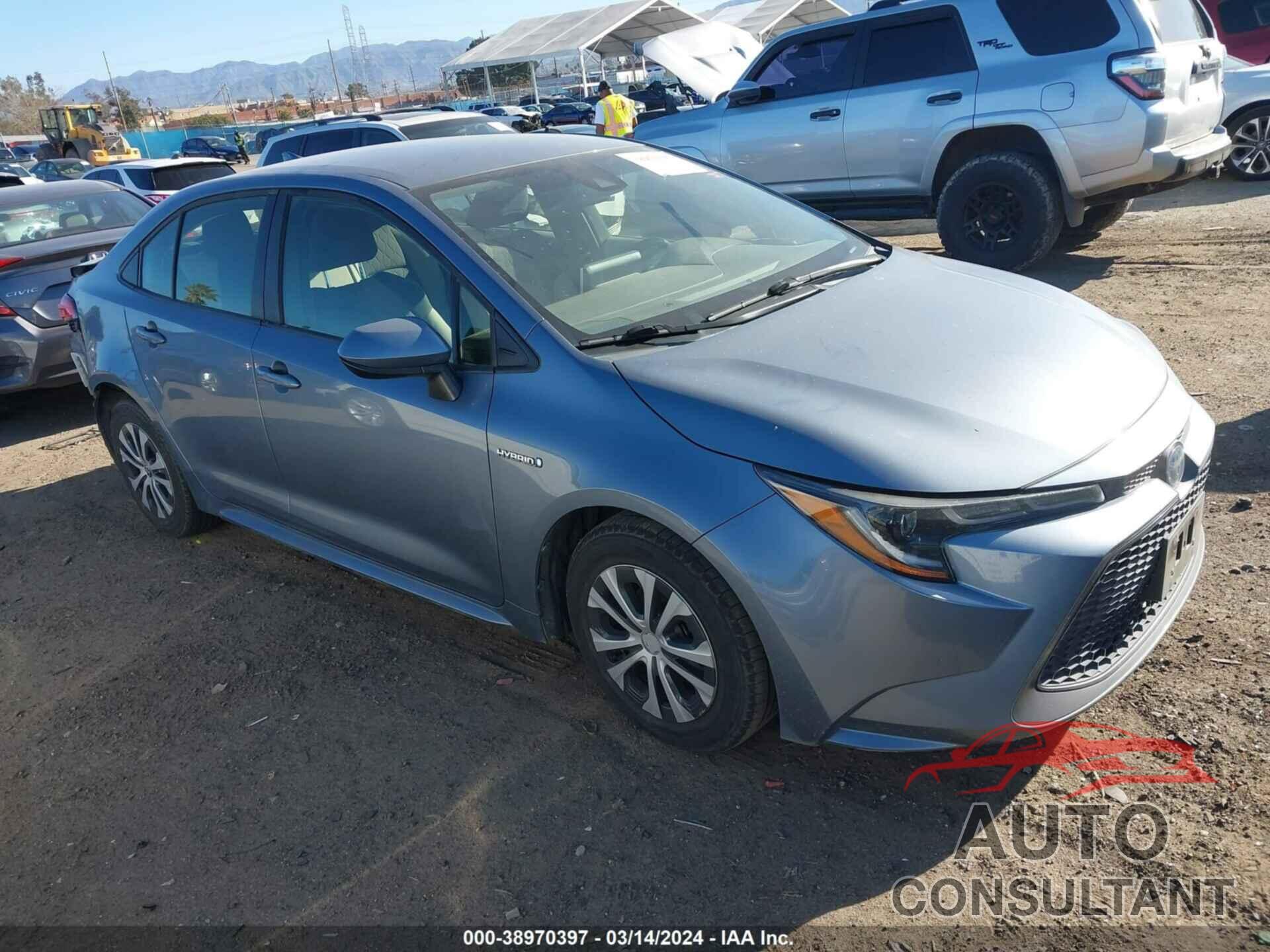 TOYOTA COROLLA 2020 - JTDEBRBE2LJ017992