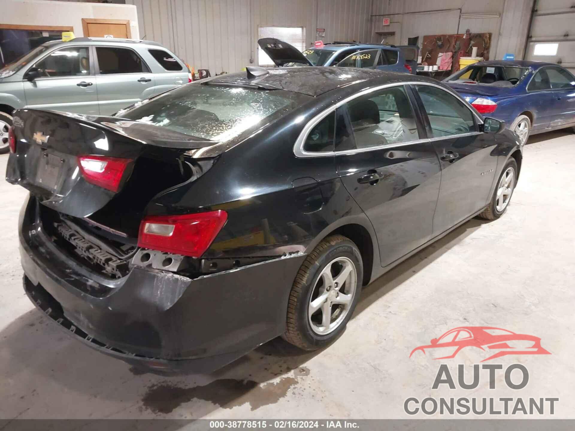 CHEVROLET MALIBU 2017 - 1G1ZB5ST3HF125887