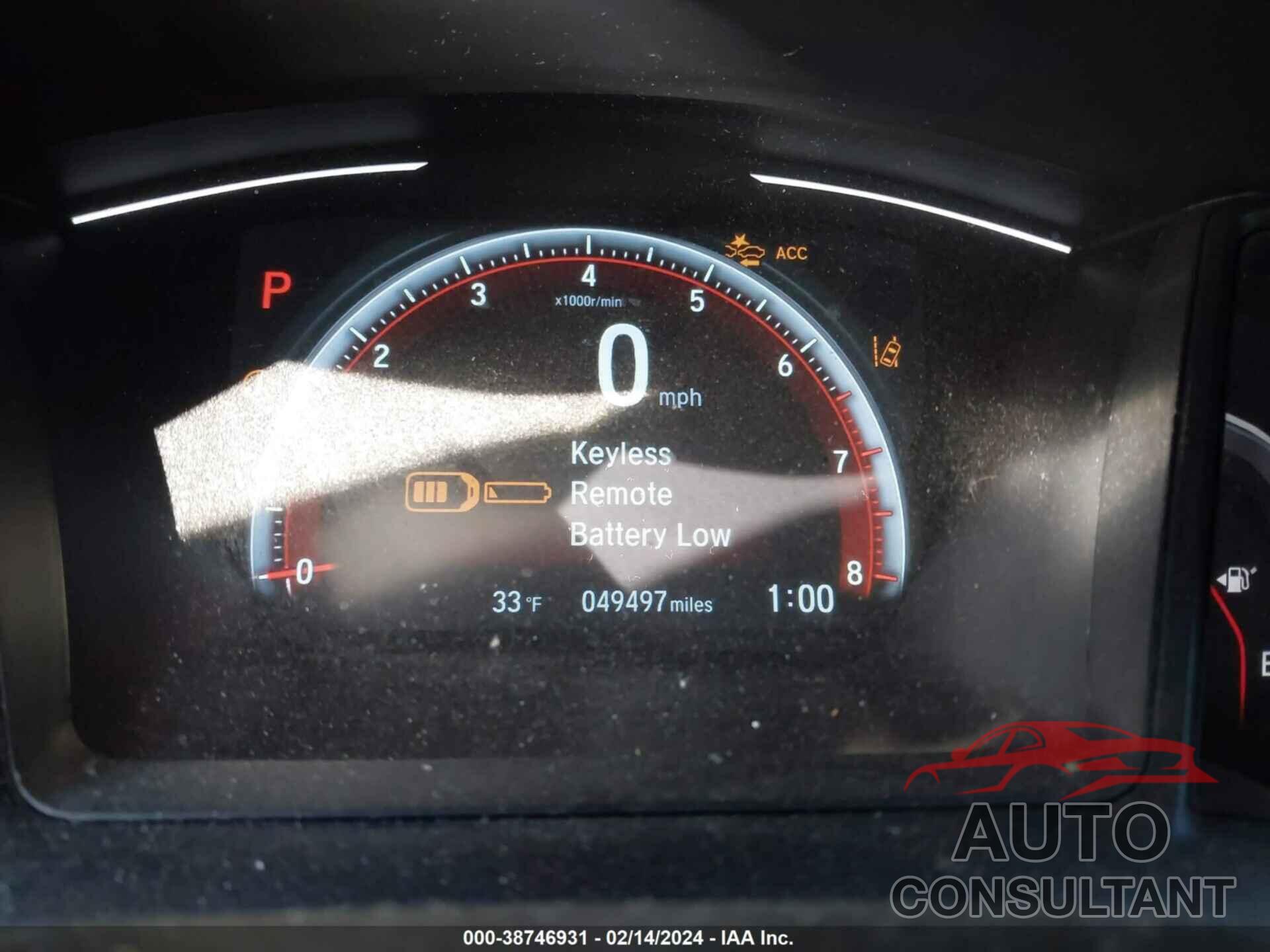 HONDA CIVIC 2021 - SHHFK7H42MU410261