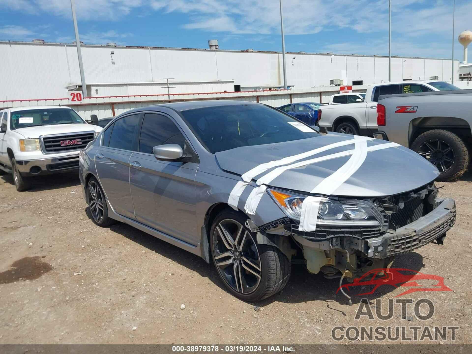 HONDA ACCORD 2017 - 1HGCR2F51HA061186