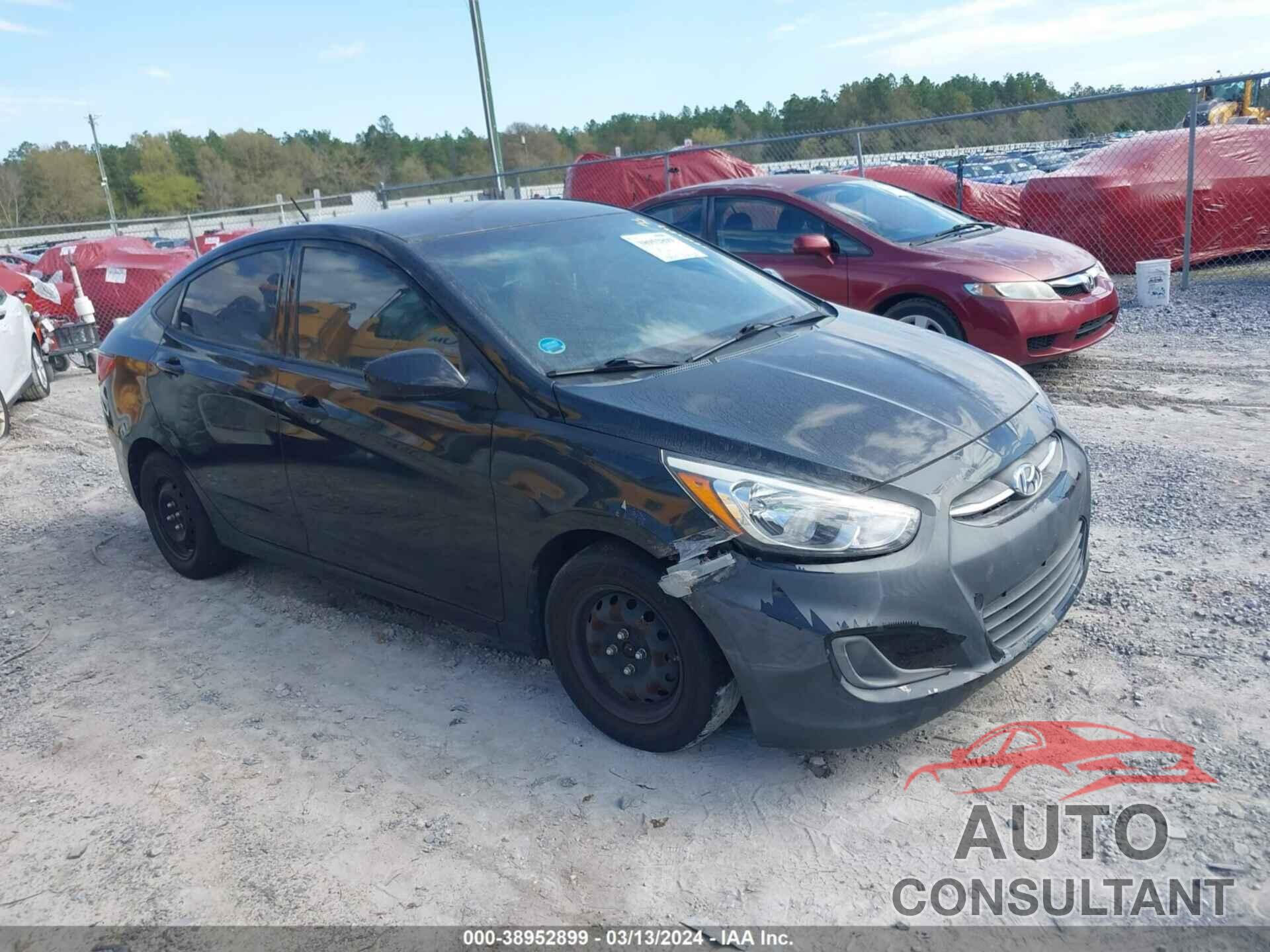 HYUNDAI ACCENT 2016 - KMHCT4AE7GU151017