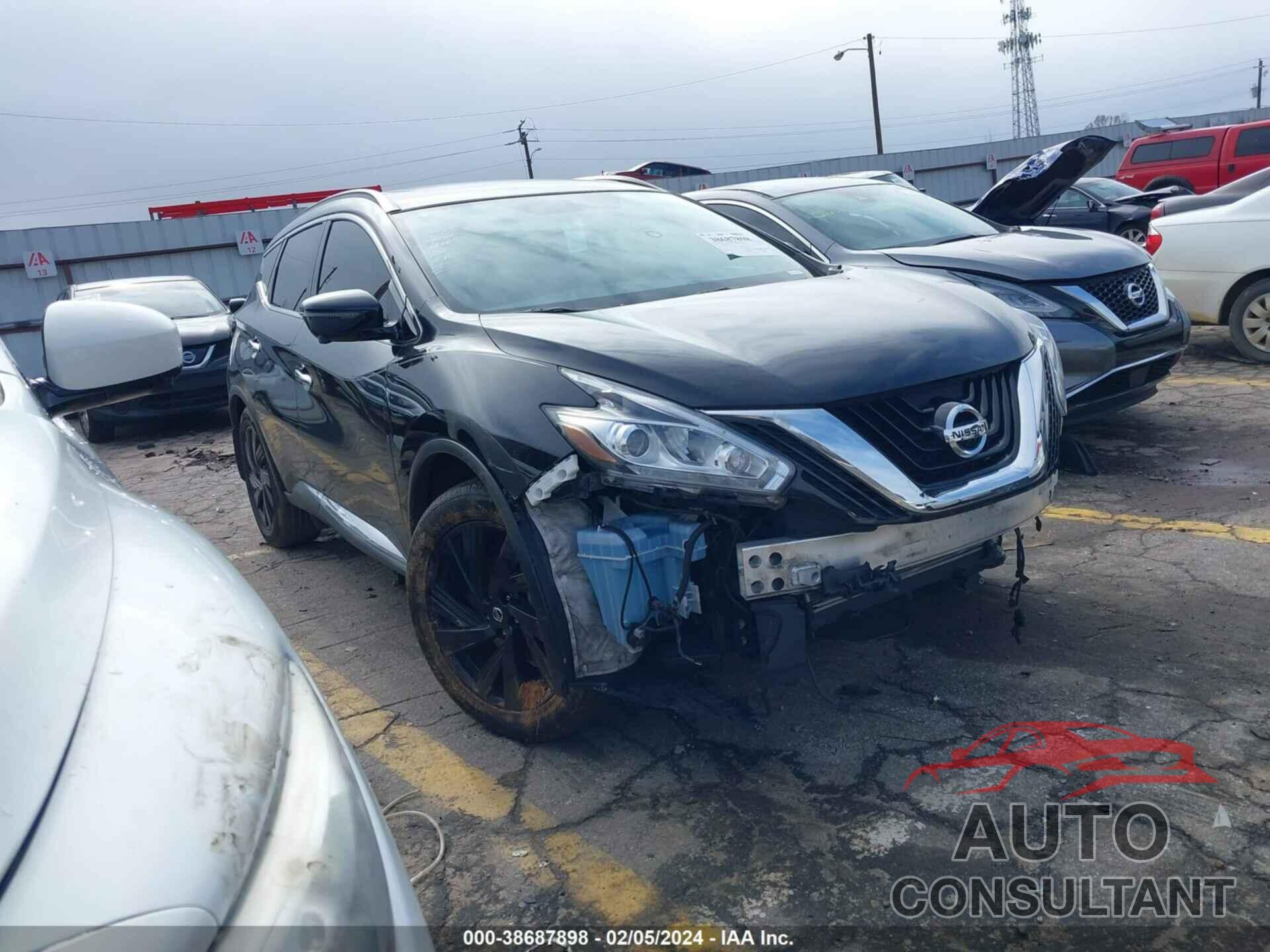 NISSAN MURANO 2017 - 5N1AZ2MG1HN135835