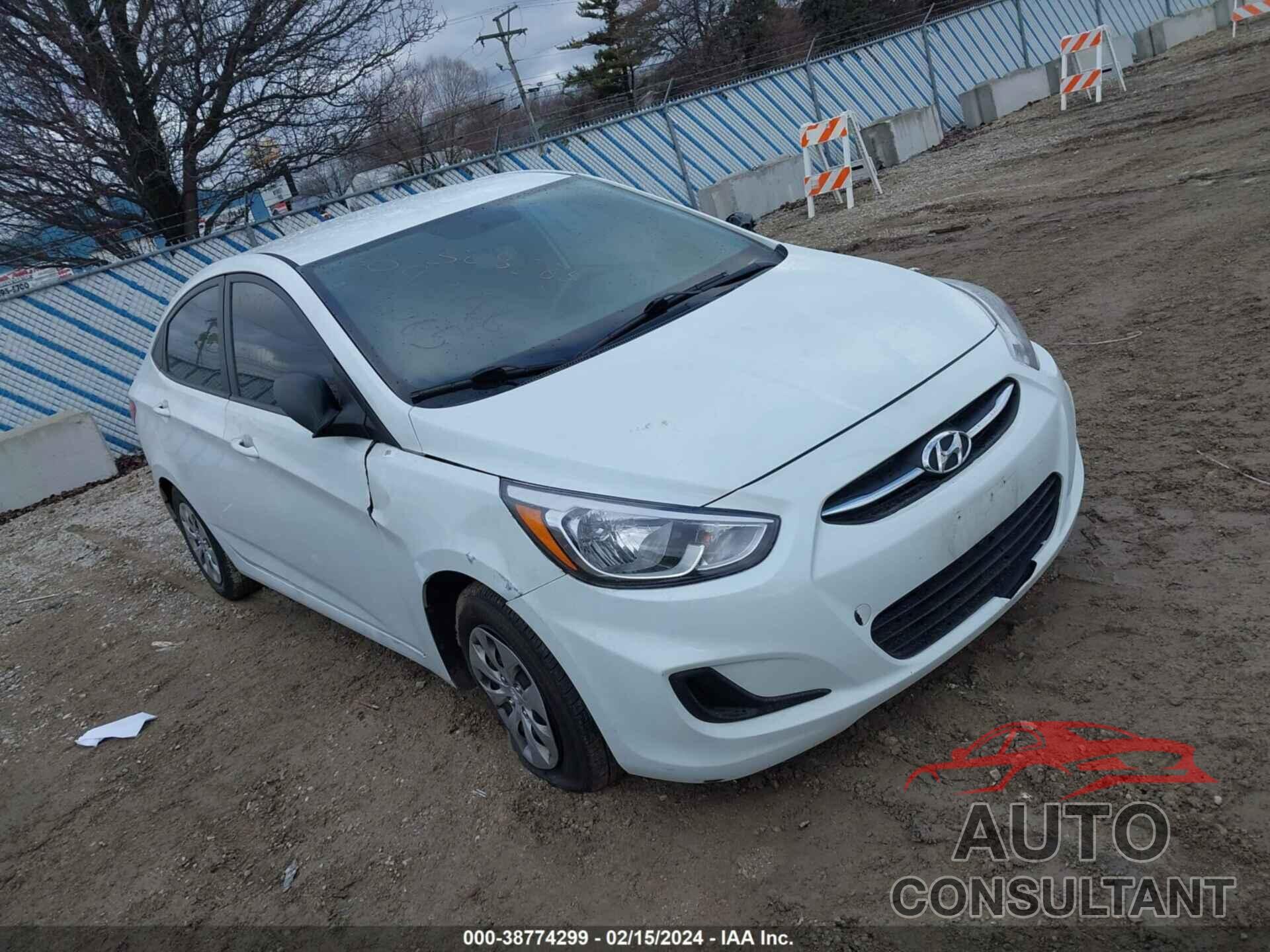 HYUNDAI ACCENT 2017 - KMHCT4AE4HU176085