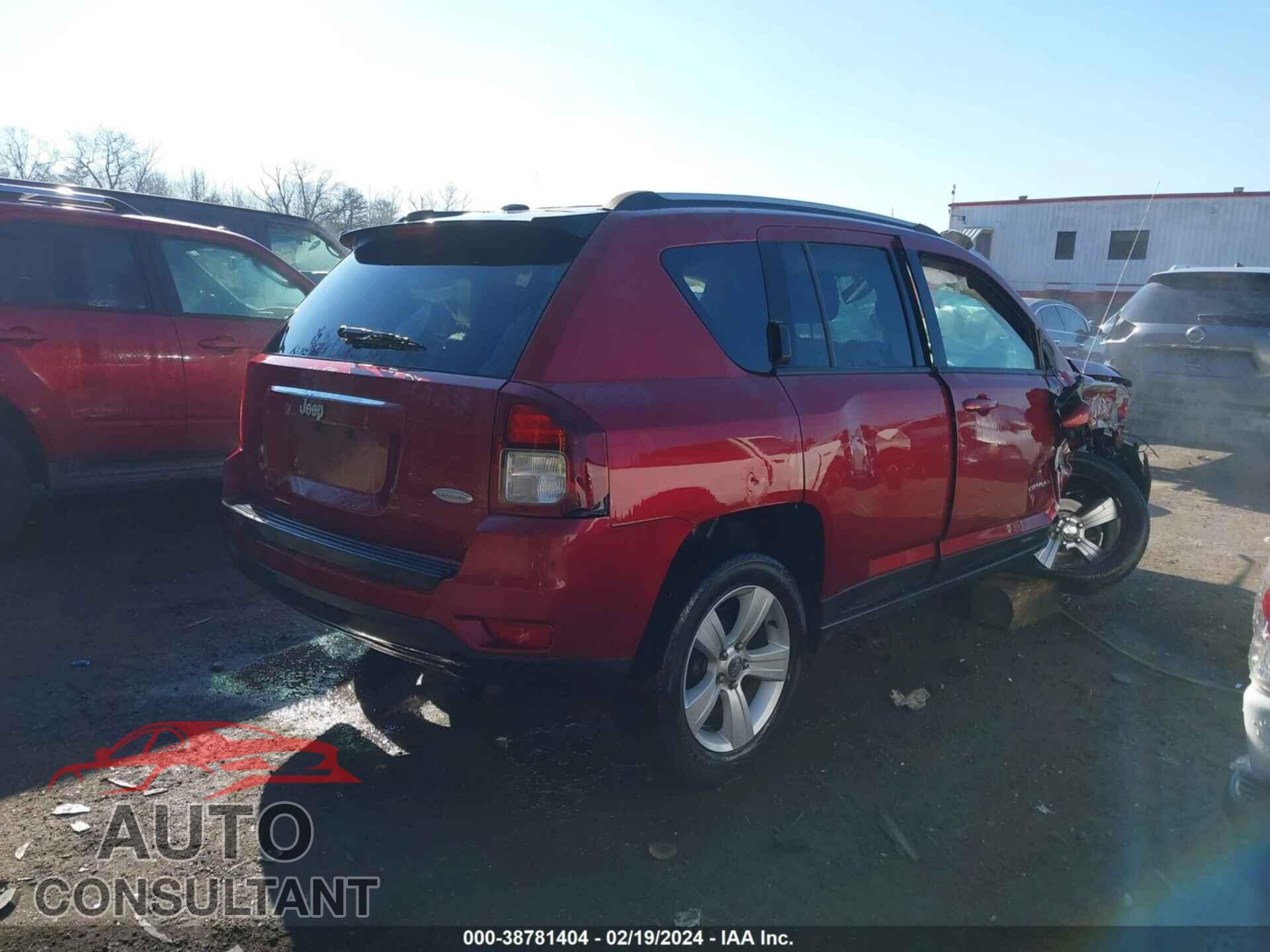 JEEP COMPASS 2016 - 1C4NJCEA5GD648023