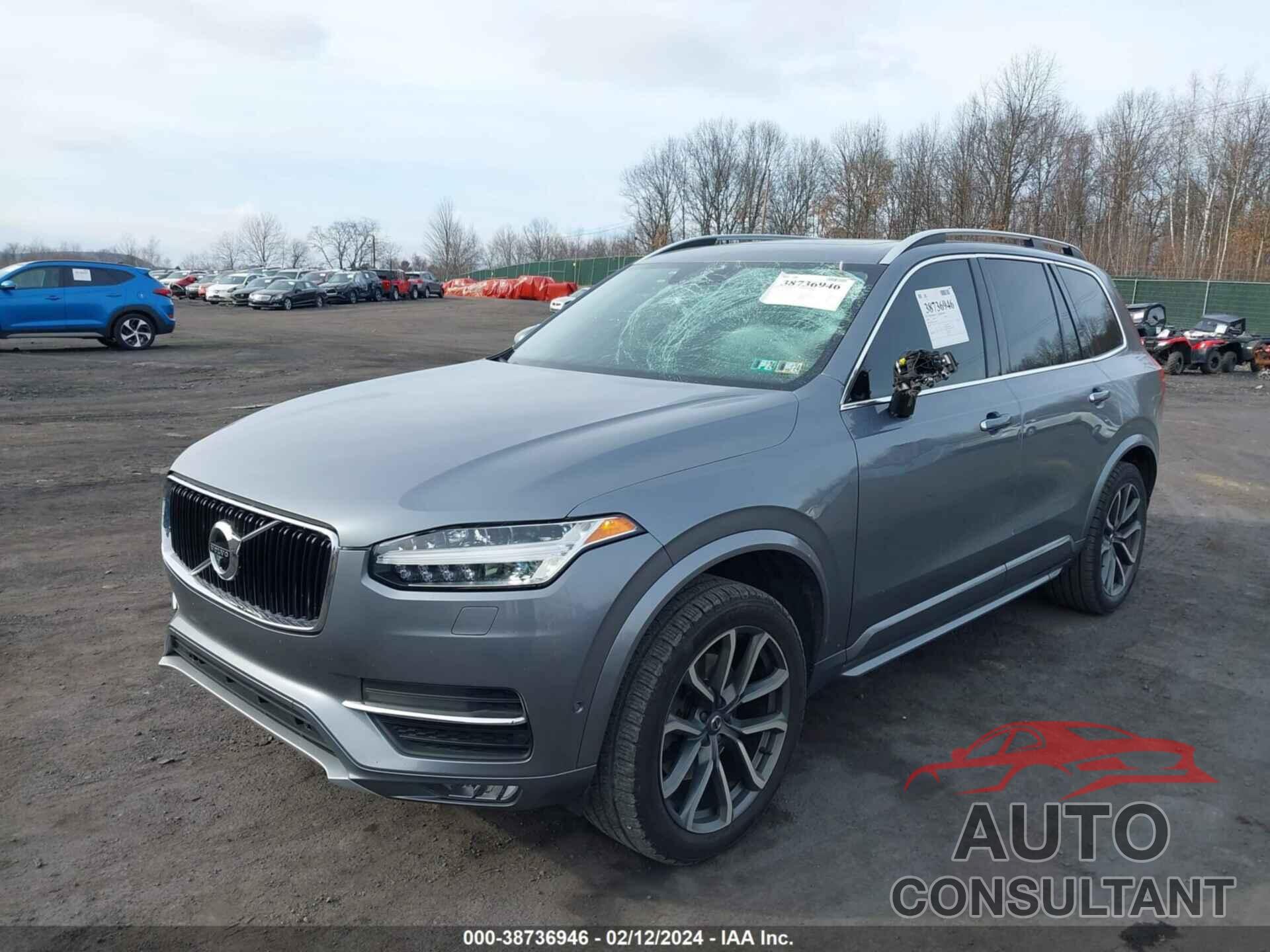 VOLVO XC90 2016 - YV4A22PK4G1087131