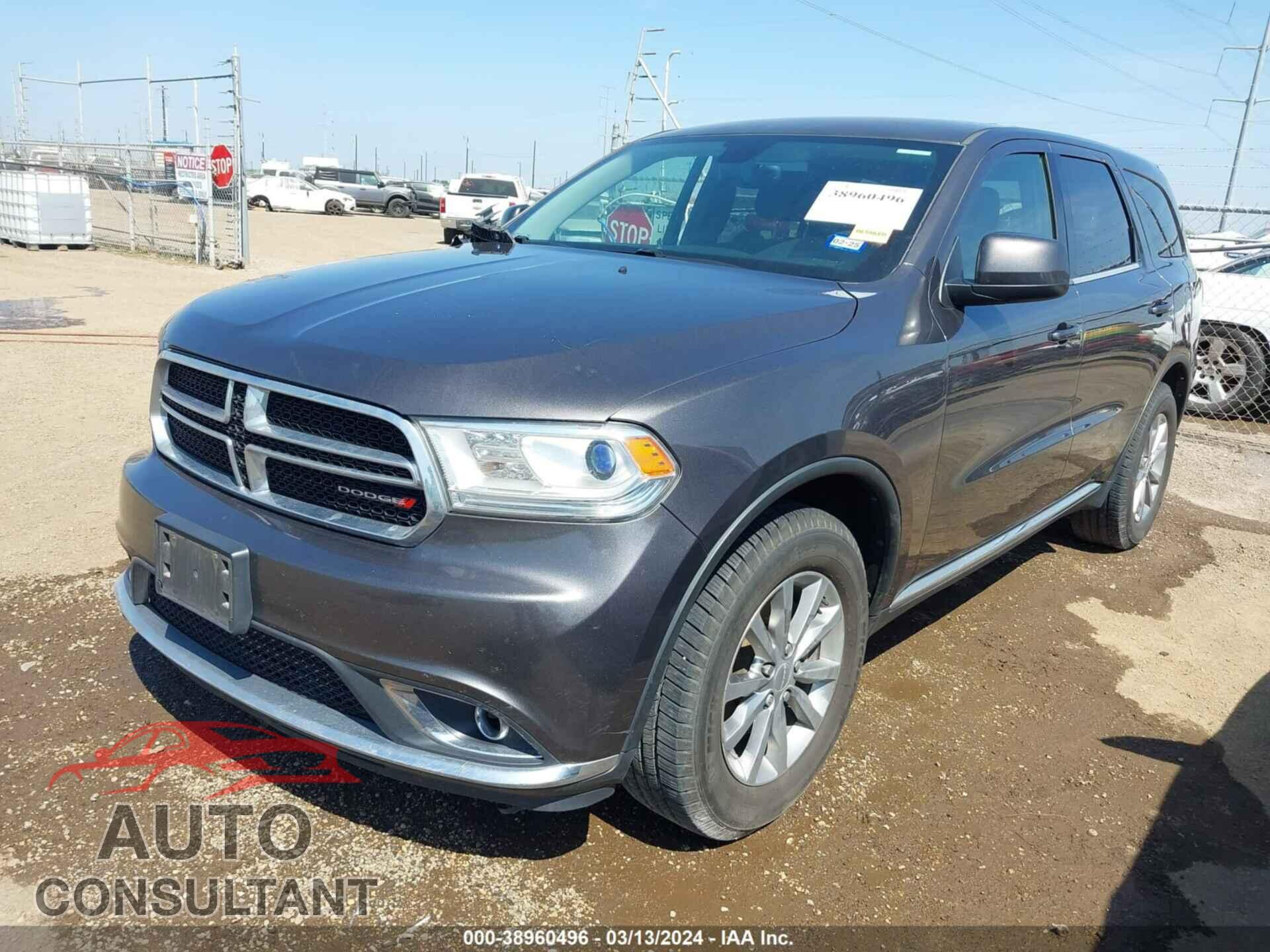 DODGE DURANGO 2017 - 1C4RDHAG5HC925986
