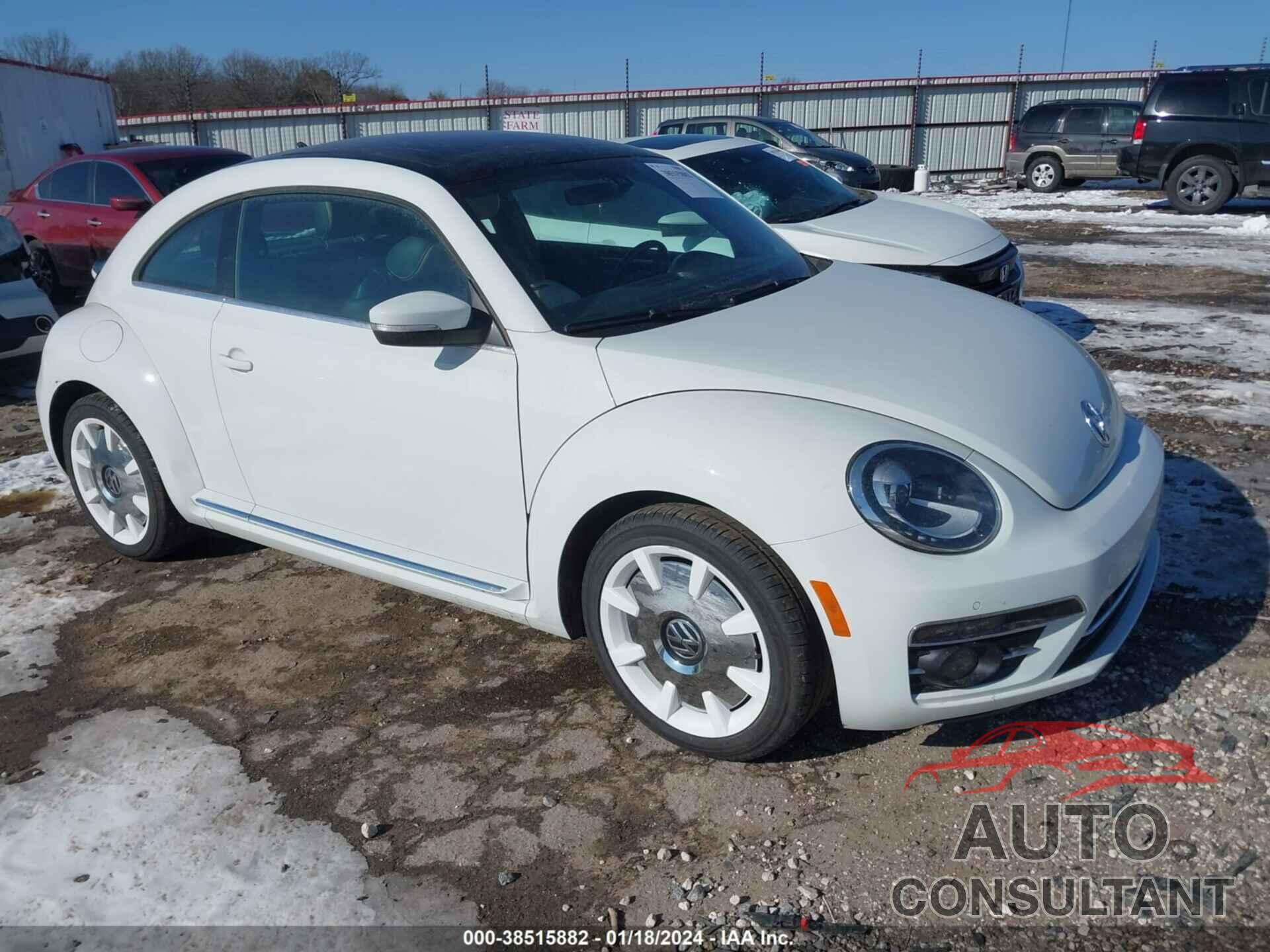 VOLKSWAGEN BEETLE 2019 - 3VWFD7AT3KM701015