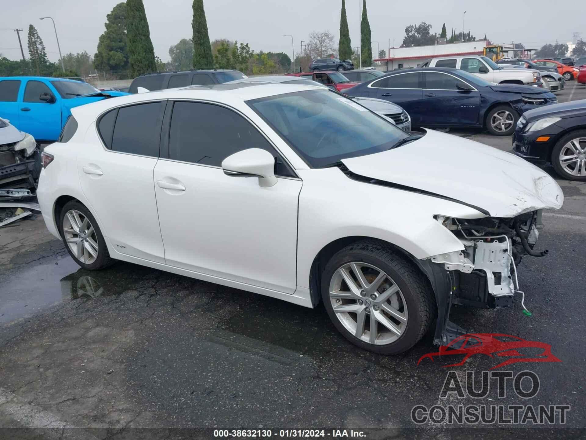 LEXUS CT 200H 2017 - JTHKD5BH1H2280233