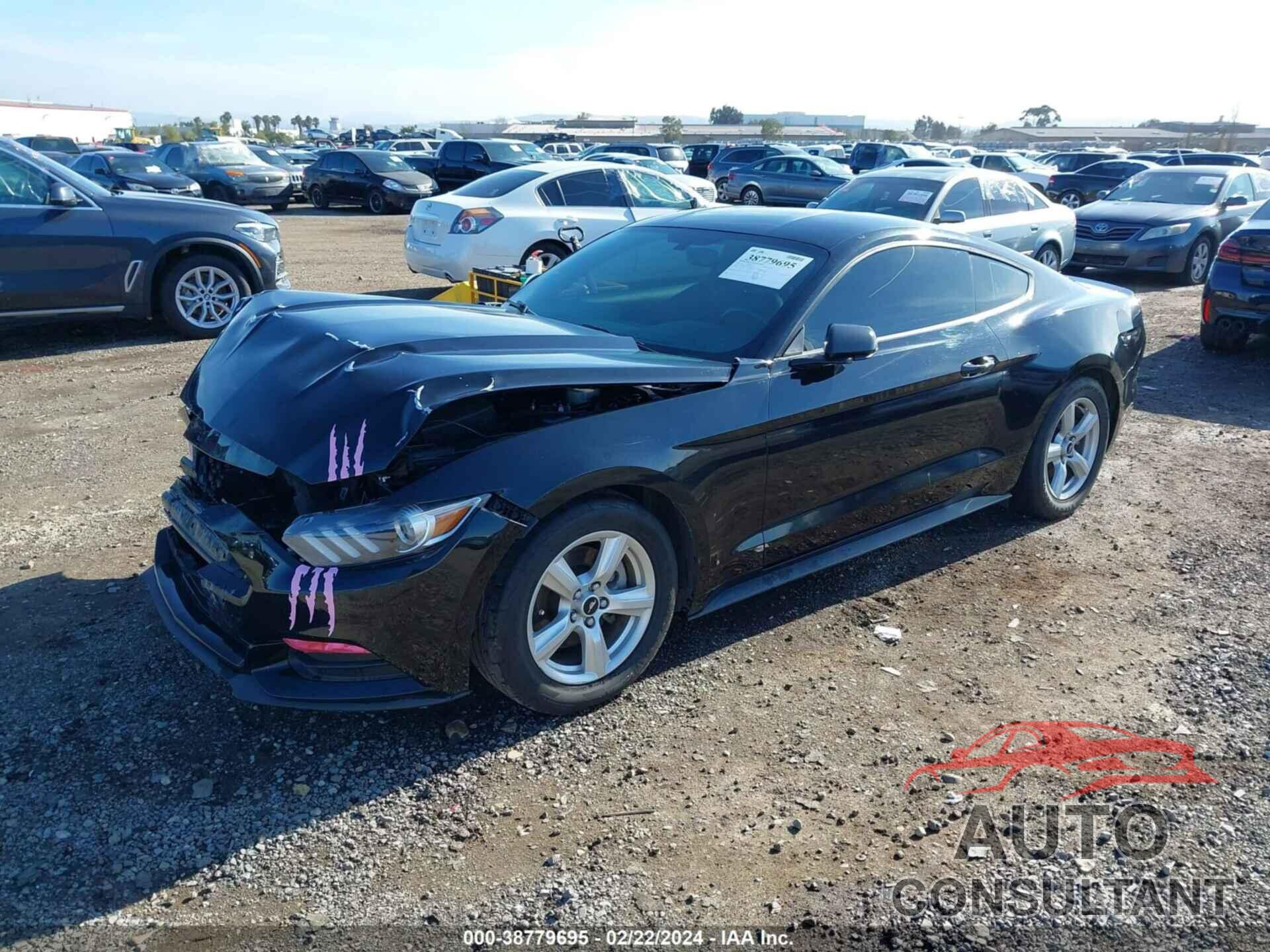 FORD MUSTANG 2017 - 1FA6P8AM1H5328408